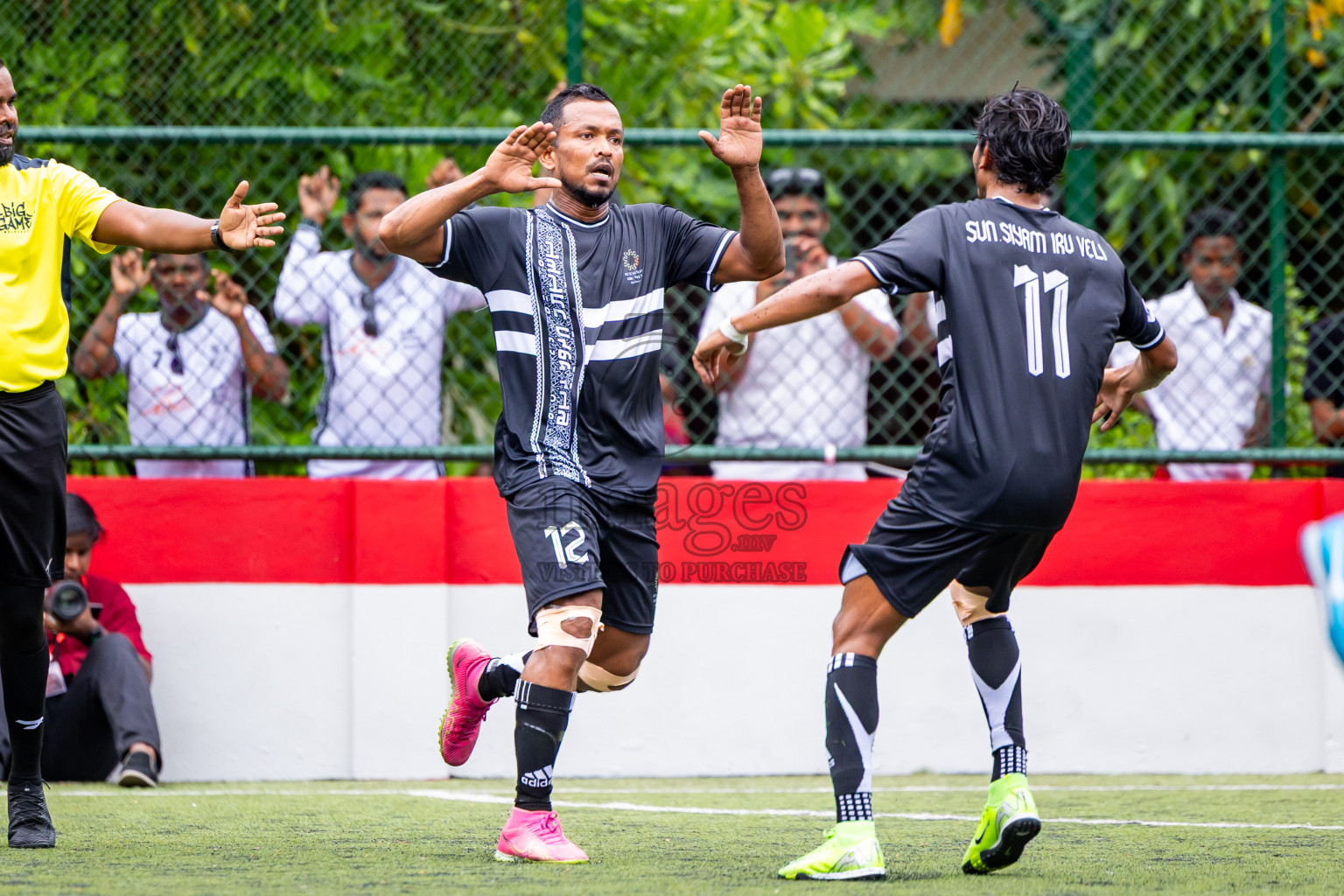 Iruveli vs Kandima in Day 5 of Resort League 2025 (Dhaalu Zone) was held on Monday, 19th May 2025 in Niyama Private island, Dhaalu Atoll, Maldives. Photos: Nausham Waheed / images.mv