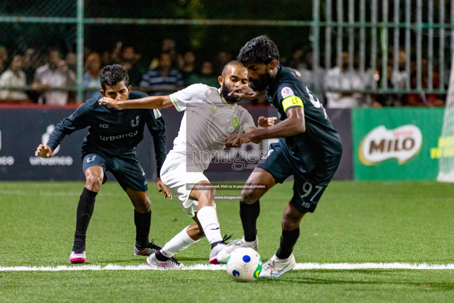 Club Urbanco vs Club Immigration in Club Maldives Cup 2023 held in Hulhumale, Maldives, on Friday, 21st July 2023 Photos: Hassan Simah / images.mv