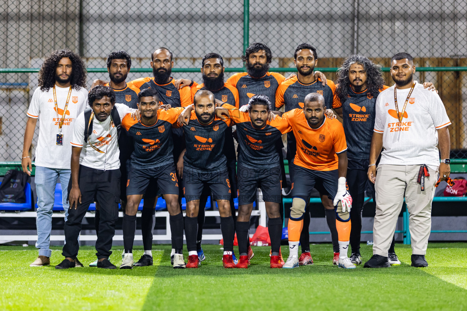 Baakee Sports Club vs FC Calms in Day 1 of BG Futsal Challenge 2024 was held on Thursday, 12th March 2024, in Male', Maldives Photos: Nausham Waheed / images.mv