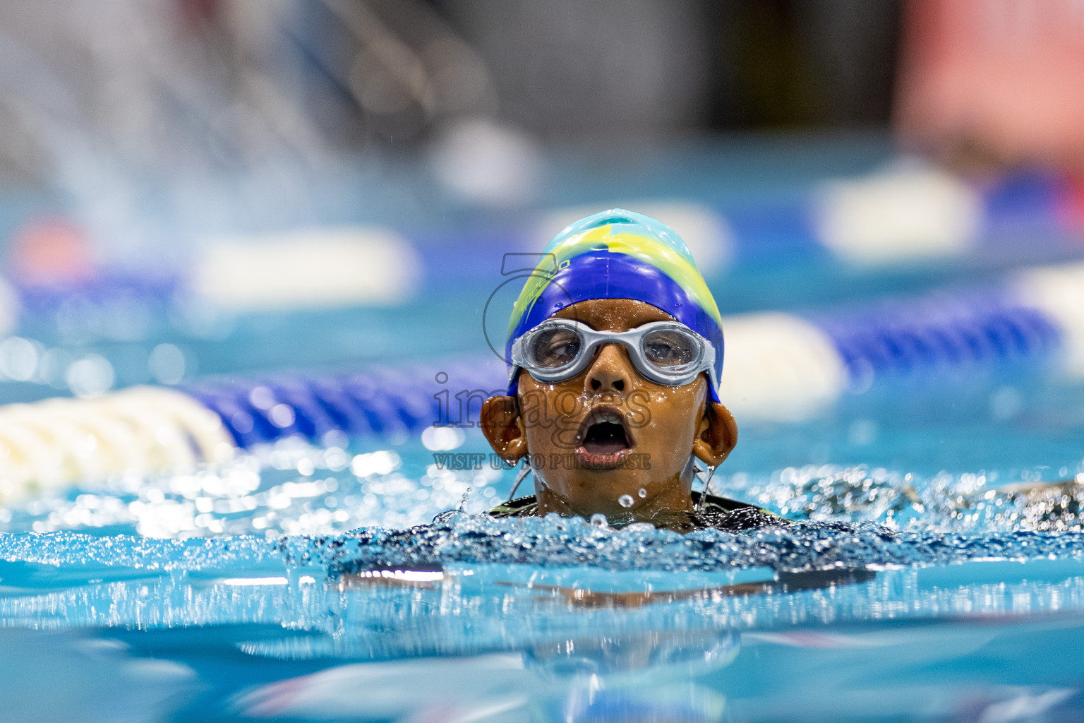 Day 4 of BML 6th National Kids Swimming Kids Festival 2025 held in Hulhumale', Maldives on Thursday, 6th November 2024. Photos: Hassan Simah / images.mv