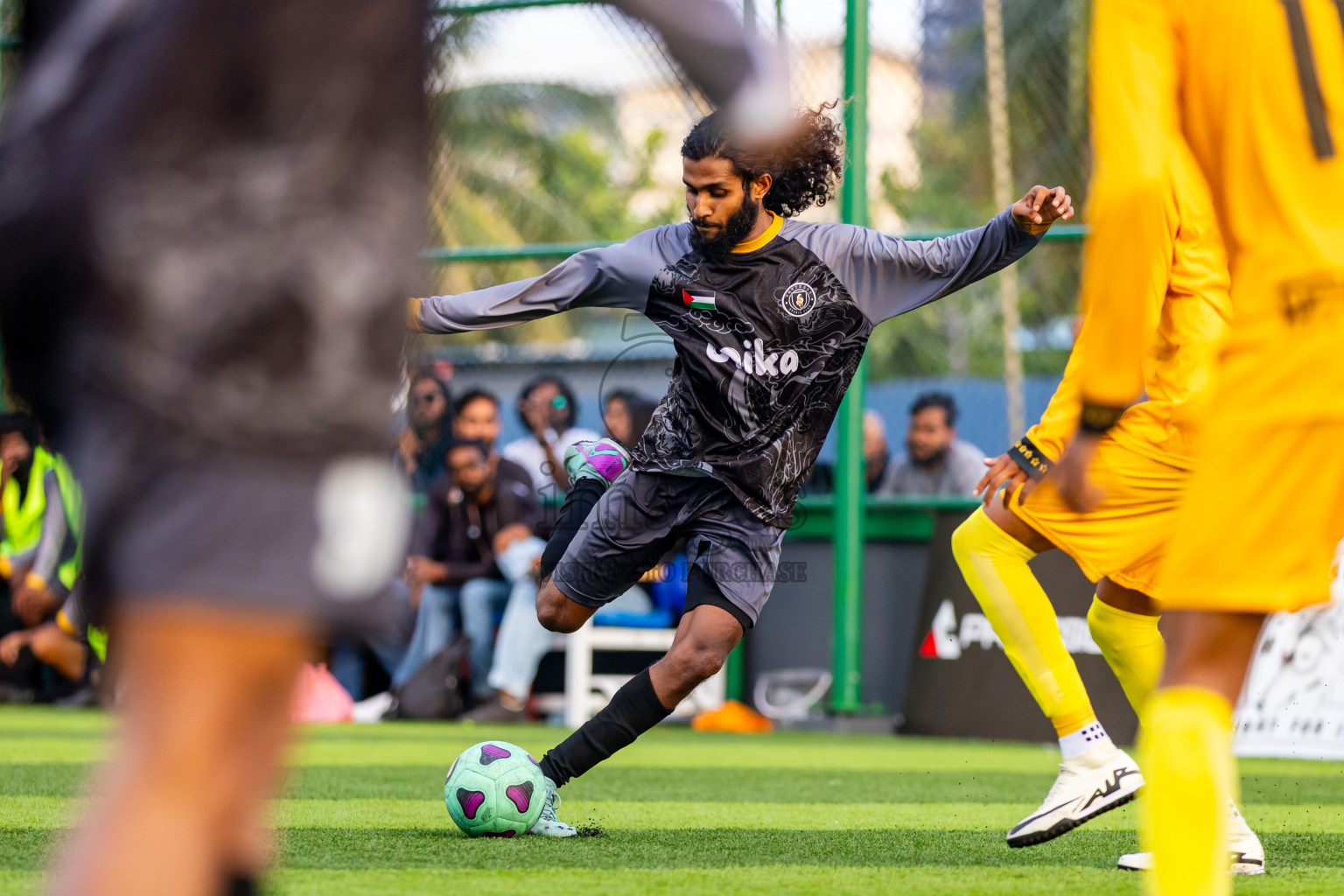 Bretheren SC vs Fasthari SC in Day 6 of BG Futsal Challenge 2024 was held on Sunday, 17th March 2024, in Male', Maldives Photos: Nausham Waheed / images.mv