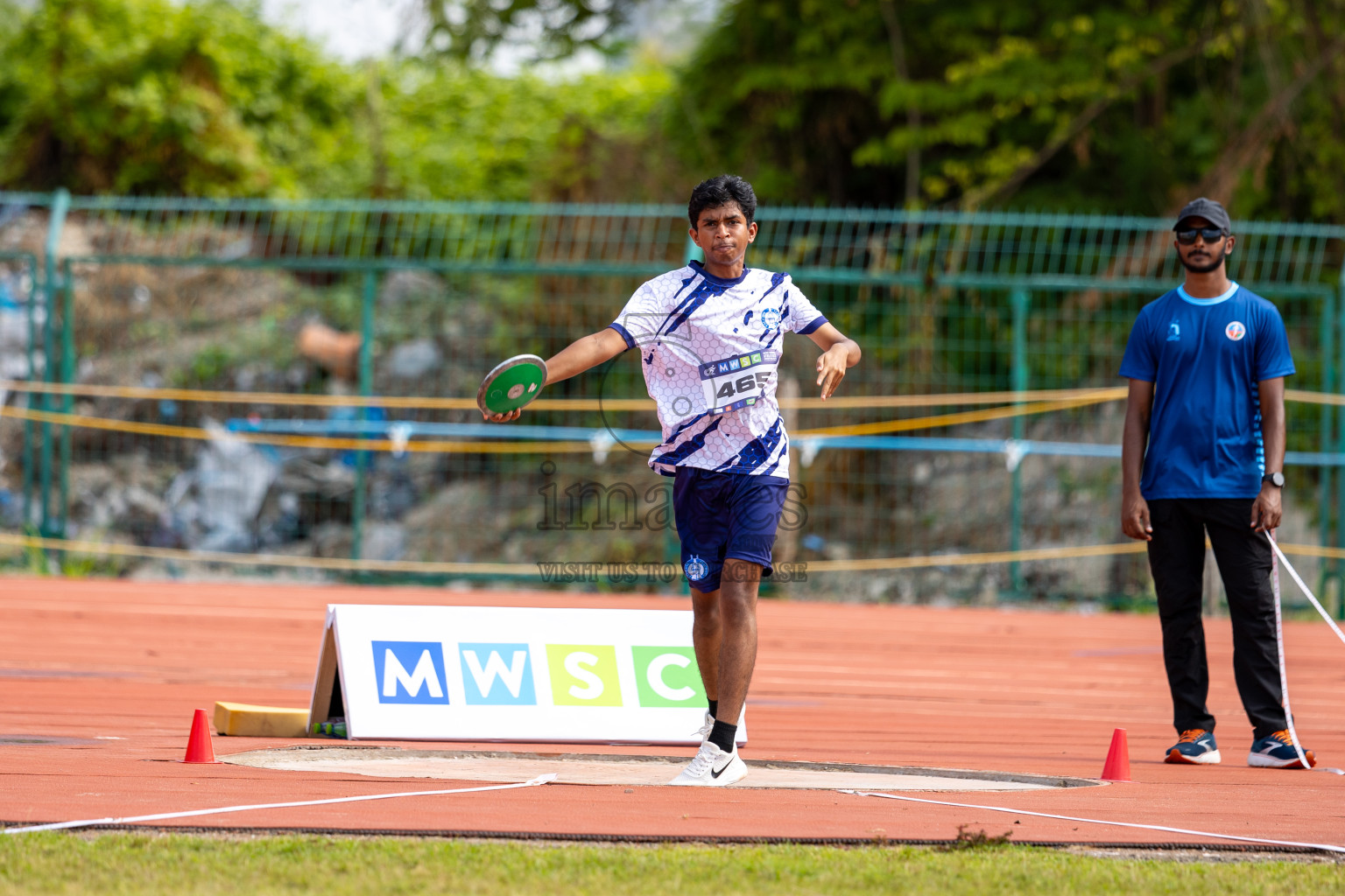 Day 2 of MWSC Interschool Athletics Championships 2024 held in Hulhumale Running Track, Hulhumale, Maldives on Sunday, 10th November 2024.
Photos by: Ismail Thoriq / Images.mv