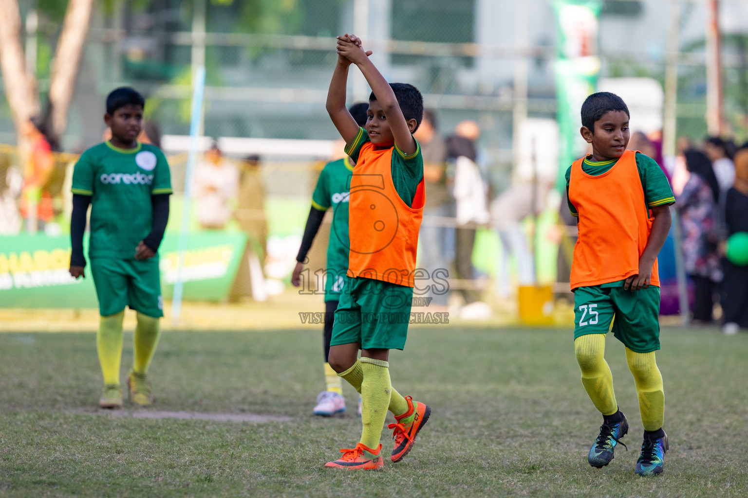 Day 2 of MILO Academy Championship 2025 was held on Friday, 14th February 2025 in Henveiru Stadium. 
Photos: Hassan Simah / Images.mv