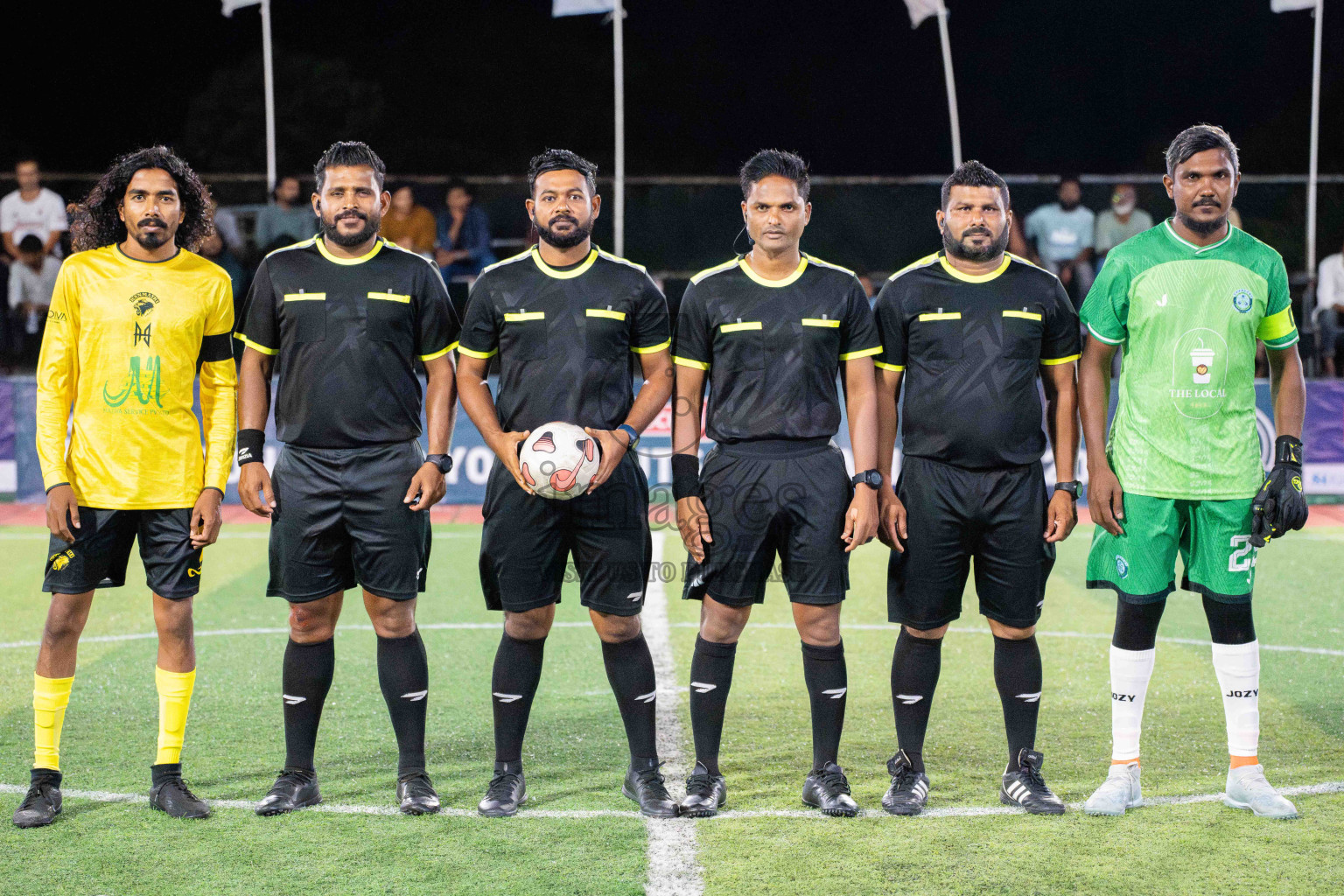 Foemathi VS Kanmathi SC in Day 2 - Fonadhoo Youth Futsal Challenge 2025 held in Fonadhoo Futsal Stadium, L. Fonadhoo, Maldives on Monday, 27th October 2025 Photos: Arif Rasheed / images.mv