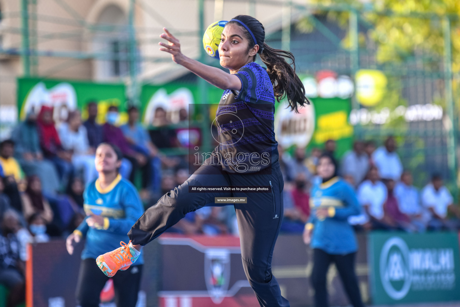 Day 6 of Milo 6th Inter Office Handball Tournament 2022 - Photos by Nausham Waheed