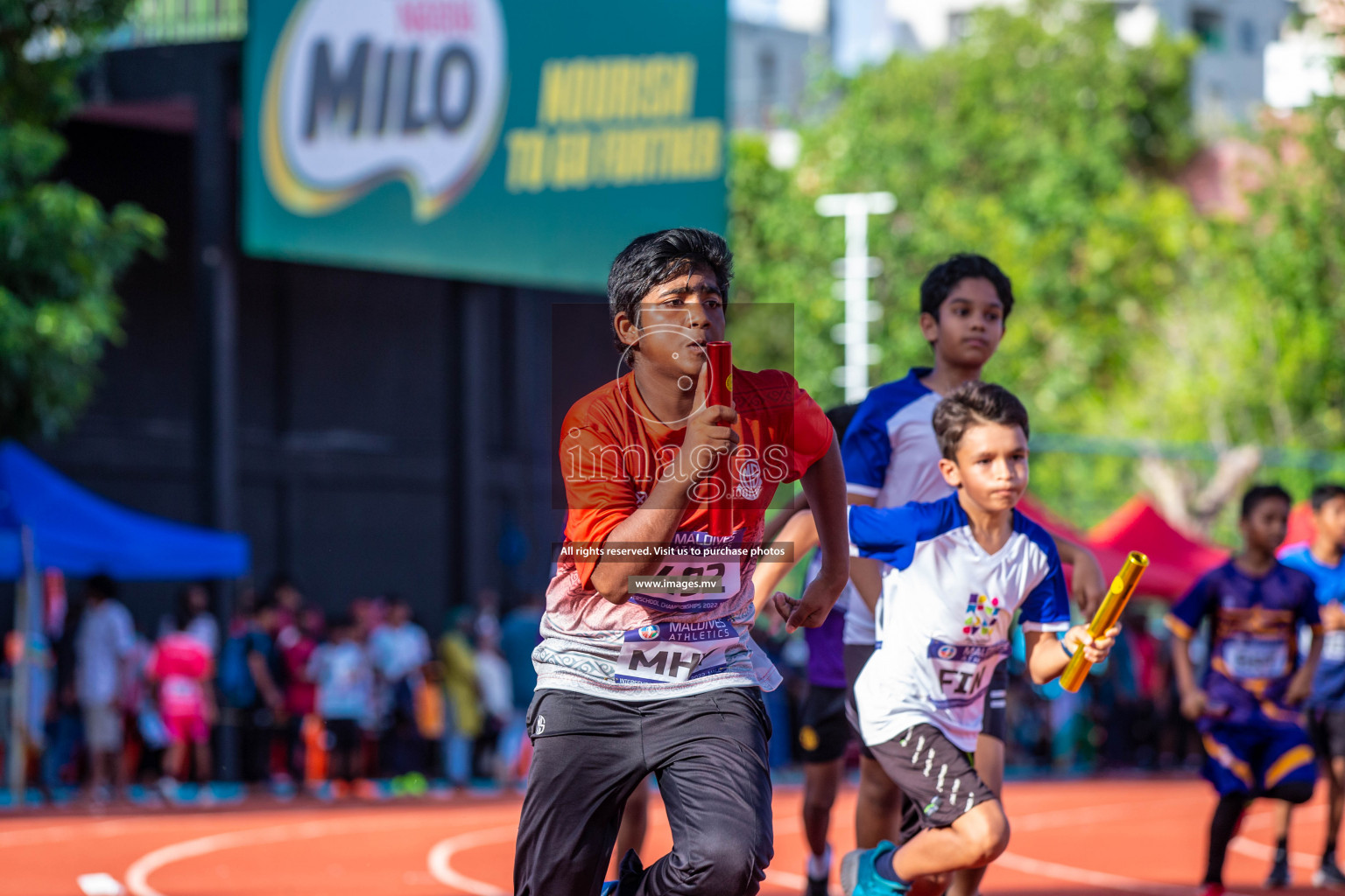 Day 2 of Inter-School Athletics Championship held in Male', Maldives on 24th May 2022. Photos by: Nausham Waheed / images.mv