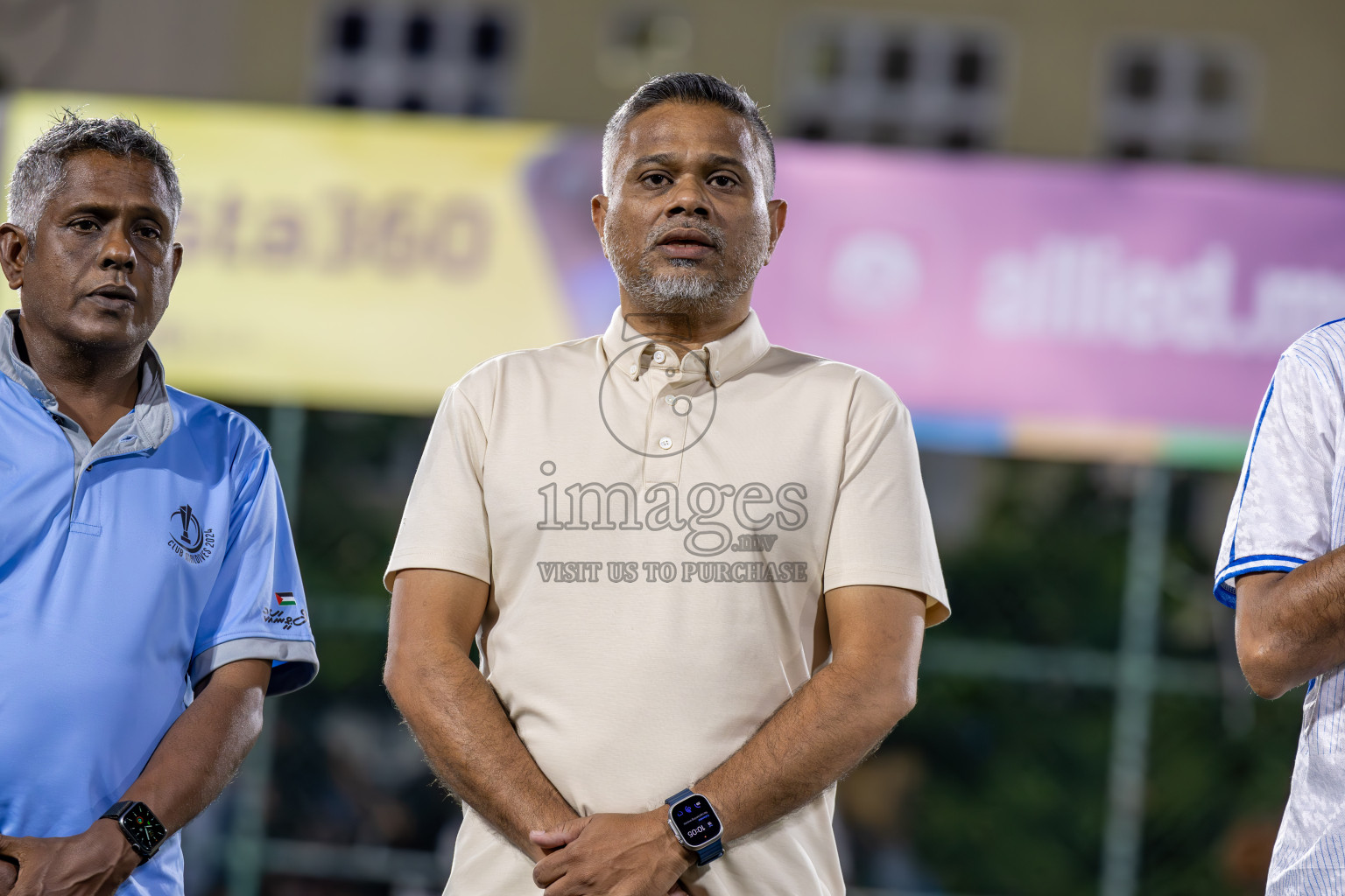 Team Badhahi vs Kulhivaru Vuzaara Club in the Semi-finals of Club Maldives Classic 2024 held in Rehendi Futsal Ground, Hulhumale', Maldives on Thursday, 19th September 2024. Photos: Ismail Thoriq / images.mv