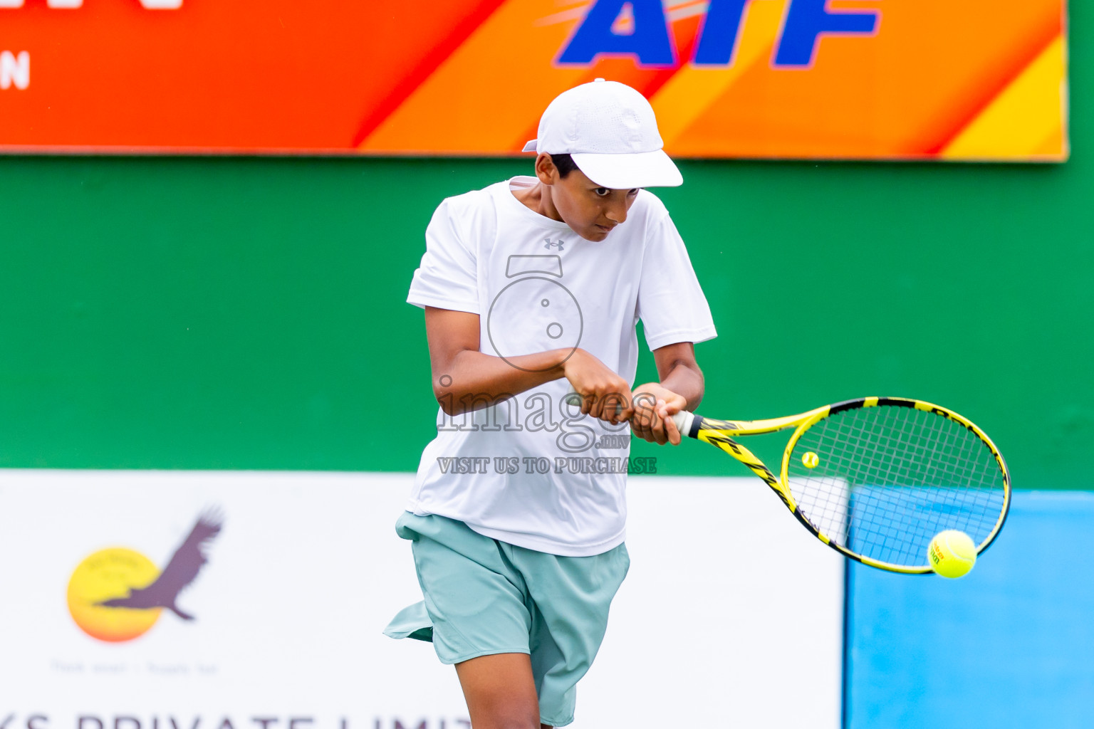 Day 6 of ATF Maldives Junior Open Tennis was held in Male' Tennis Court, Male', Maldives on Tuesday, 17th December 2024. Photos: Nausham Waheed/ images.mv