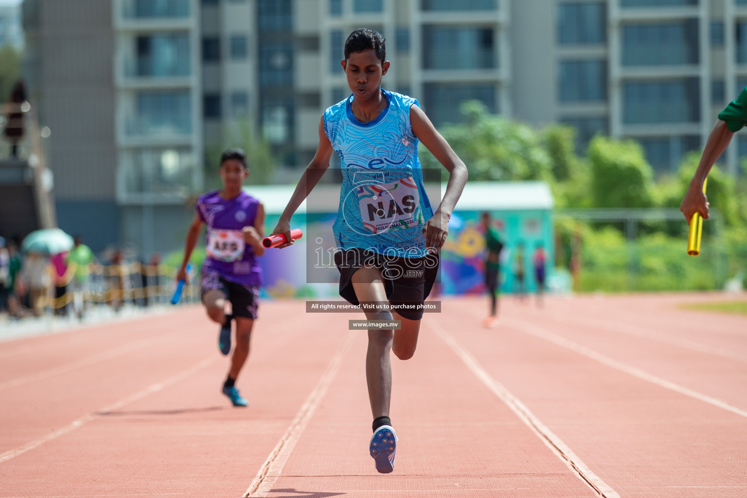 Day four of Inter School Athletics Championship 2023 was held at Hulhumale' Running Track at Hulhumale', Maldives on Wednesday, 18th May 2023. Photos:  Nausham Waheed / images.mv