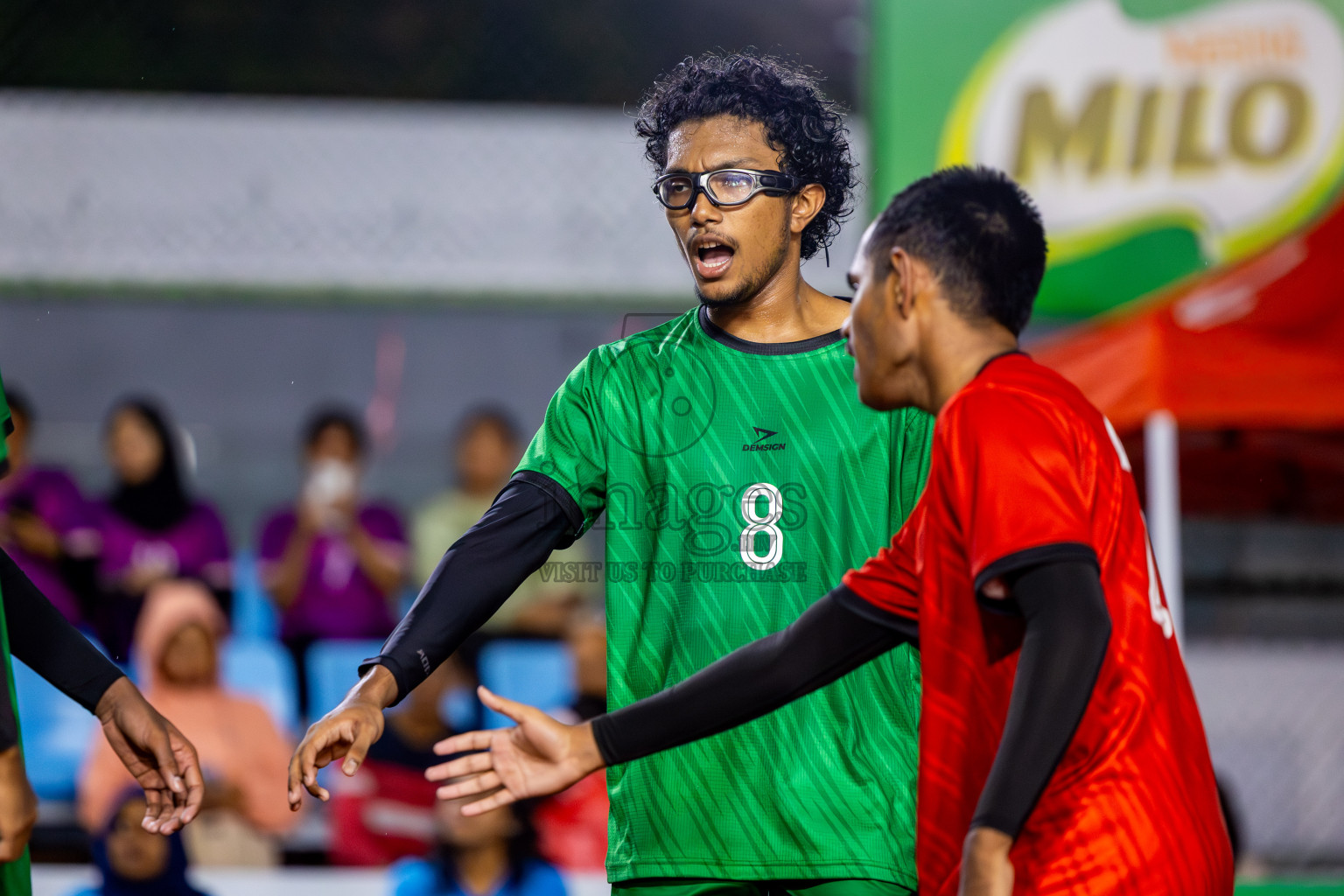 Sports Club Vision vs Sports Club Dhirun in the Bronze Match of Milo National Junior Volleyball Championship 2025 Men's Division was held on Saturday, 29th November 2025 at Ekuveni Turf Court Male', Maldives. Photos: Nausham Waheed / images.mv