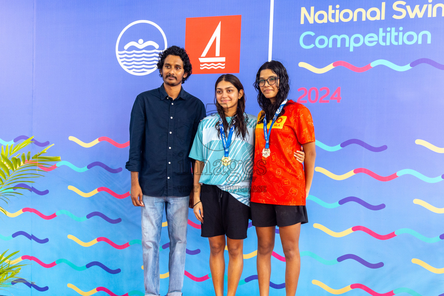 Day 7 of National Swimming Competition 2024 held in Hulhumale', Maldives on Thursday, 19th December 2024.
Photos: Ismail Thoriq / images.mv