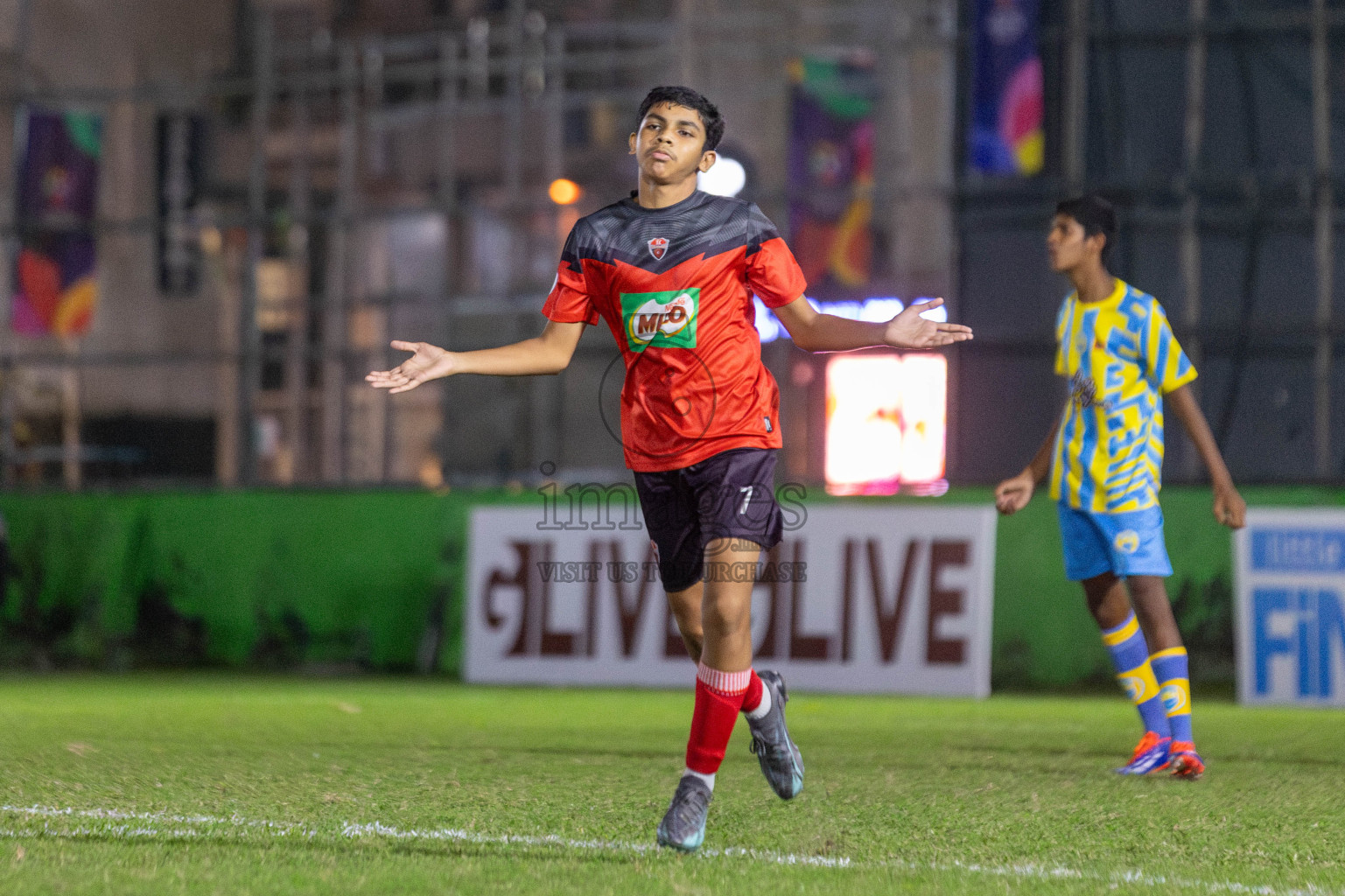 TC vs Valencia  (U14) in Day 5 of Dhivehi Youth League 2024 held at Henveiru Stadium on Friday 29th November 2024. Photos: Shuu Abdul Sattar/ Images.mv