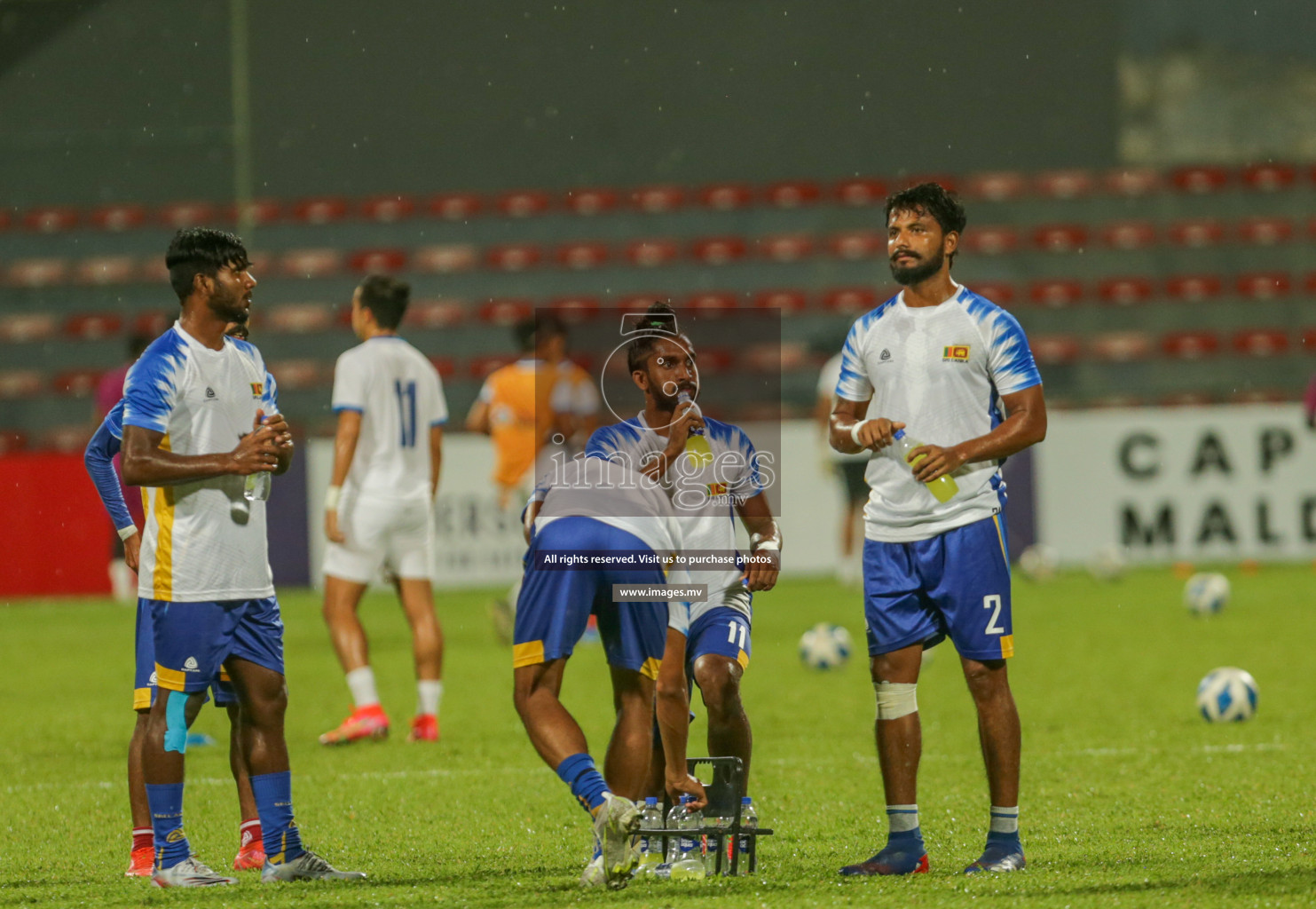 Nepal vs Sri Lanka in SAFF Championship 2021 held on 4th October 2021 in Galolhu National Stadium, Male', Maldives