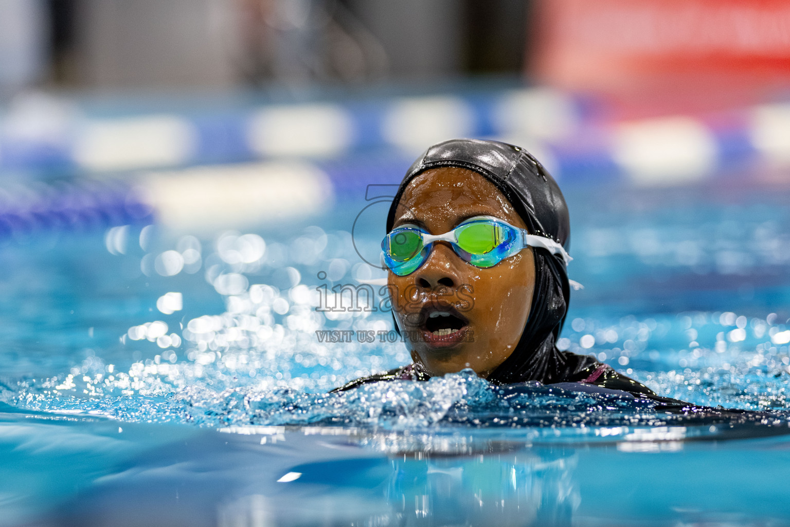 Day 4 of BML 6th National Kids Swimming Kids Festival 2025 held in Hulhumale', Maldives on Thursday, 6th November 2024. Photos: Hassan Simah / images.mv