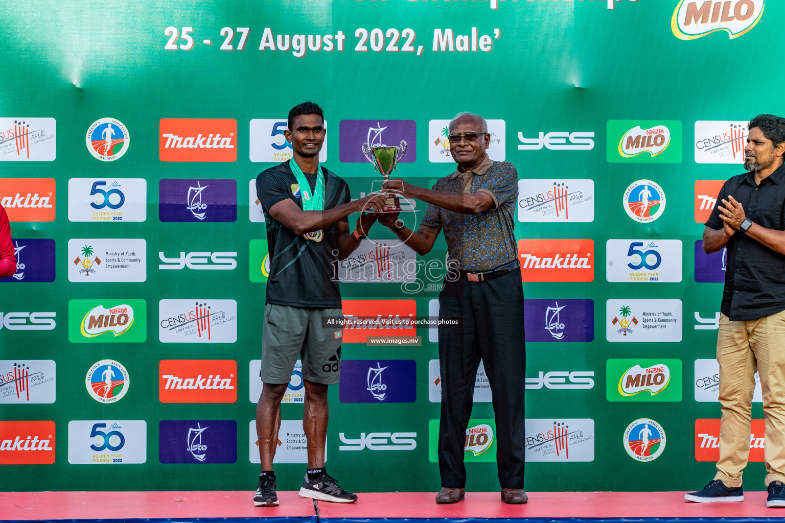 Day 3 of Milo Association Athletics Championship 2022 on 27th Aug 2022, held in, Male', Maldives Photos: Nausham Waheed / Images.mv