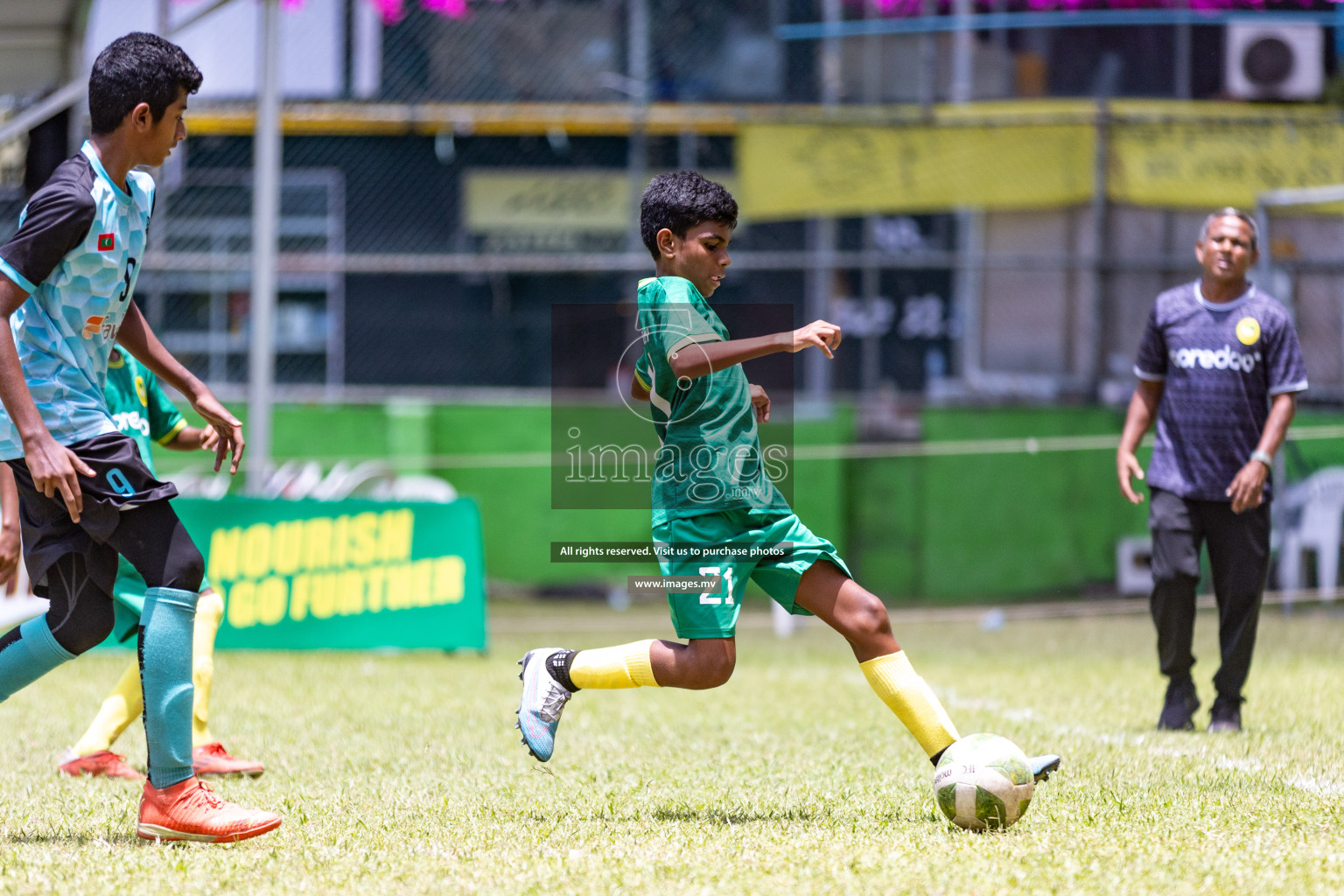 Day 2 of MILO Academy Championship 2023 (U12) was held in Henveiru Football Grounds, Male', Maldives, on Saturday, 19th August 2023. Photos: Nausham Waheedh / images.mv