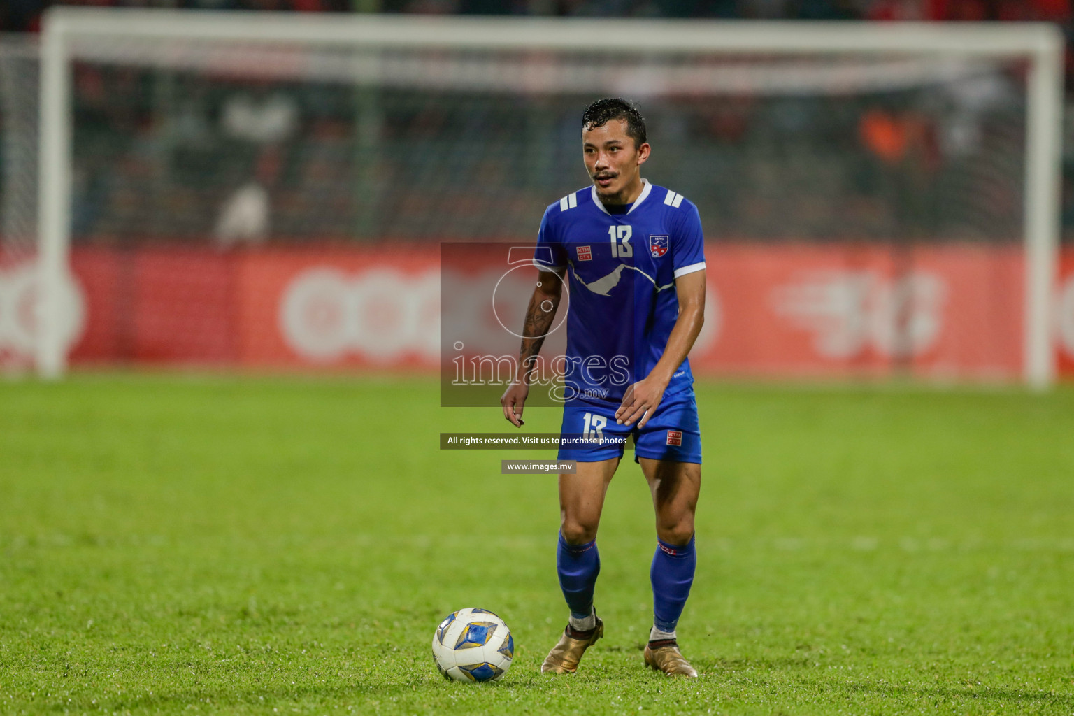 Maldives vs Nepal in SAFF Championship 2021 held on 1st October 2021 in Galolhu National Stadium, Male', Maldives