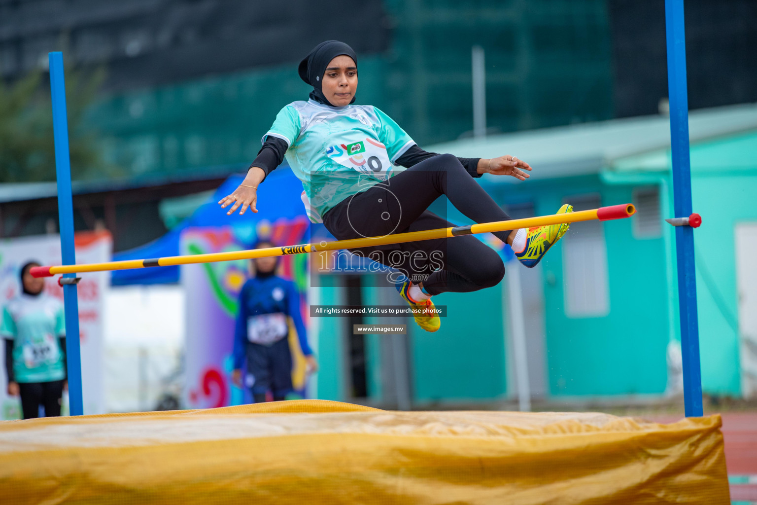 Day two of Inter School Athletics Championship 2023 was held at Hulhumale' Running Track at Hulhumale', Maldives on Sunday, 15th May 2023. Photos: Nausham Waheed / images.mv