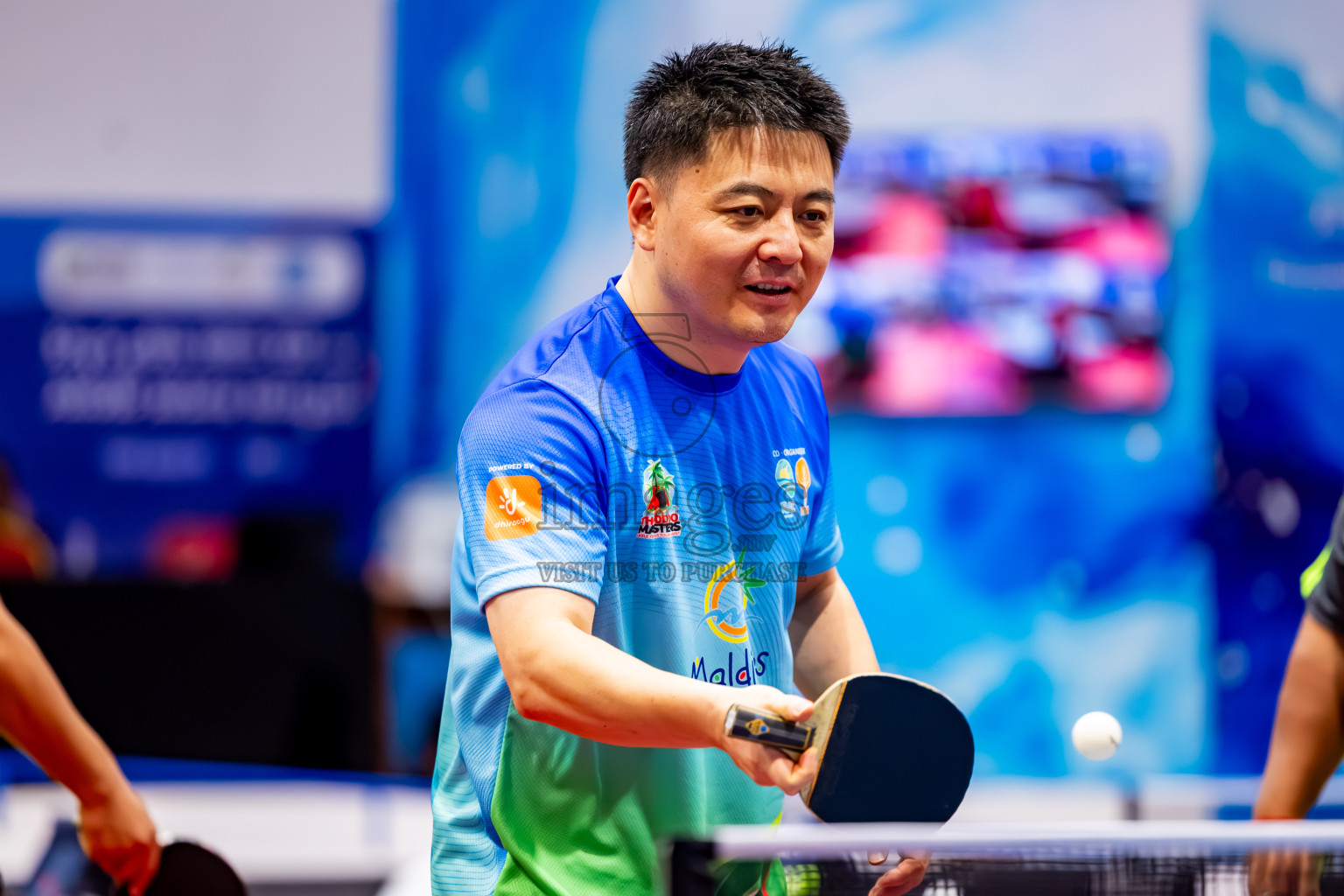Day 3 of 1st Thoddoo Masters Table Tennis Tournament was held on Saturday, 23rd August 2025 in AA Thoddoo, Maldives. Photos: Nausham Waheed / images.mv