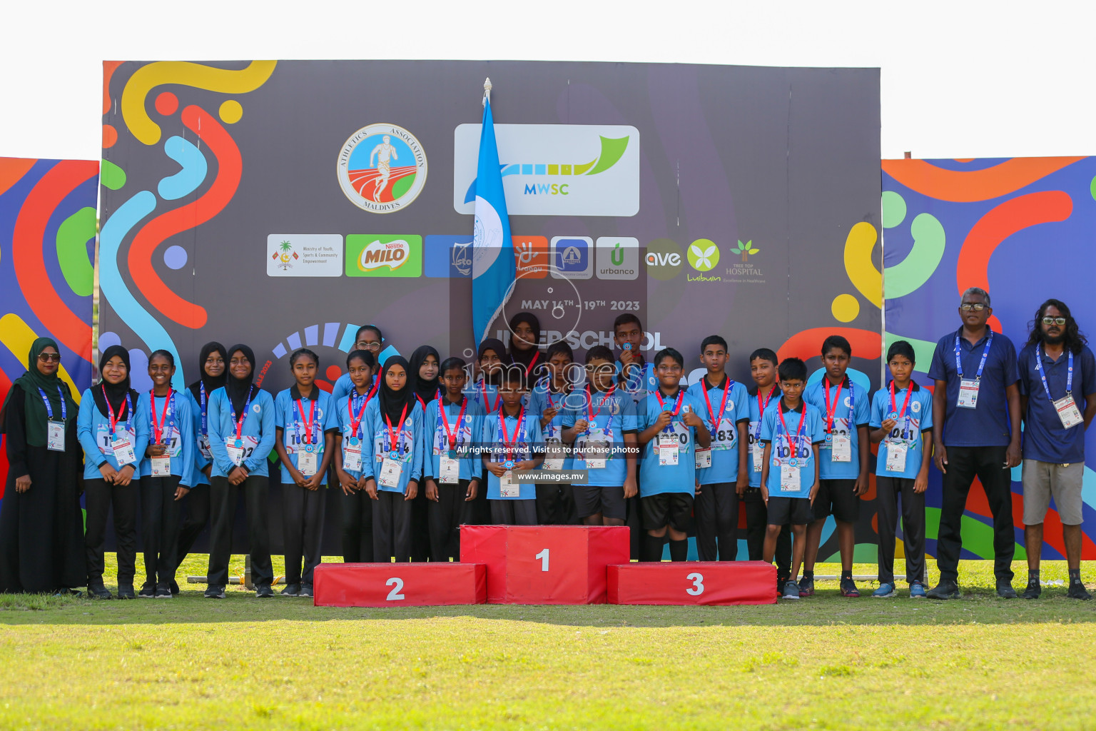 Final Day of Inter School Athletics Championship 2023 was held in Hulhumale' Running Track at Hulhumale', Maldives on Friday, 19th May 2023. Photos: Mohamed Mahfooz Moosa / images.mv