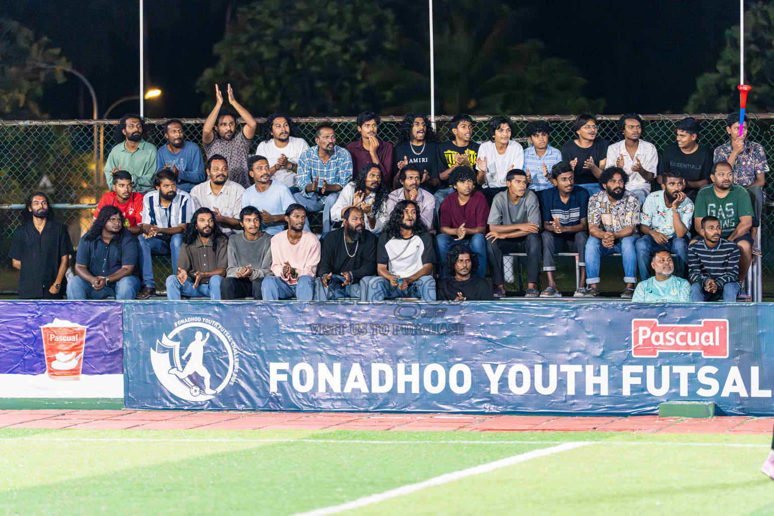 Goalhians VS Foemathi in Day 4 - Fonadhoo Youth Futsal Challenge 2025 held in Fonadhoo Futsal Stadium, L. Fonadhoo, Maldives on Wednesday, 29th October 2025 Photos: Arif Rasheed / images.mv