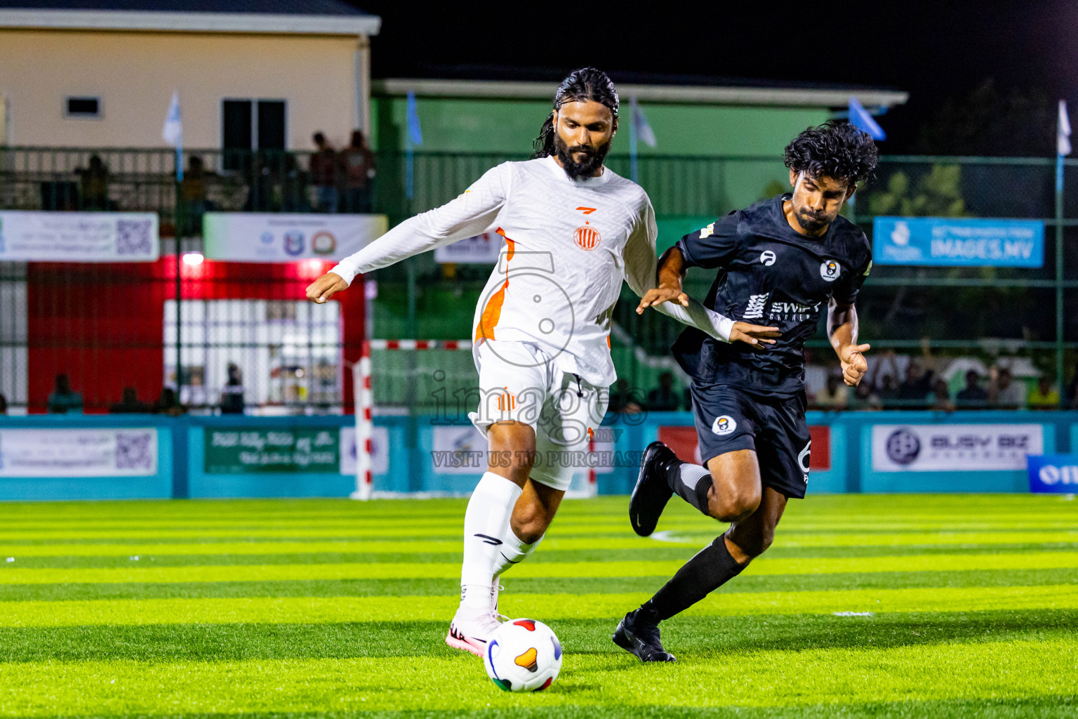 Dee Ess Jay SC vs Much Black in Day 2 of Laamehi Dhiggaru Ekuveri Futsal Challenge 2024 was held on Saturday, 27th July 2024, at Dhiggaru Futsal Ground, Dhiggaru, Maldives Photos: Nausham Waheed / images.mv