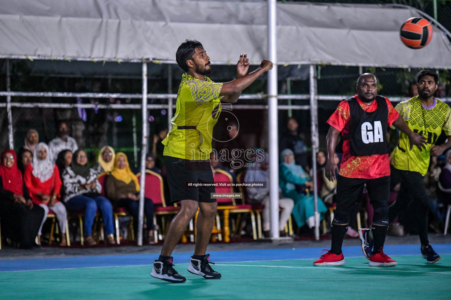 Final of Inter-School Parents Netball Tournament was held in Male', Maldives on 4th December 2022. Photos: Nausham Waheed / images.mv