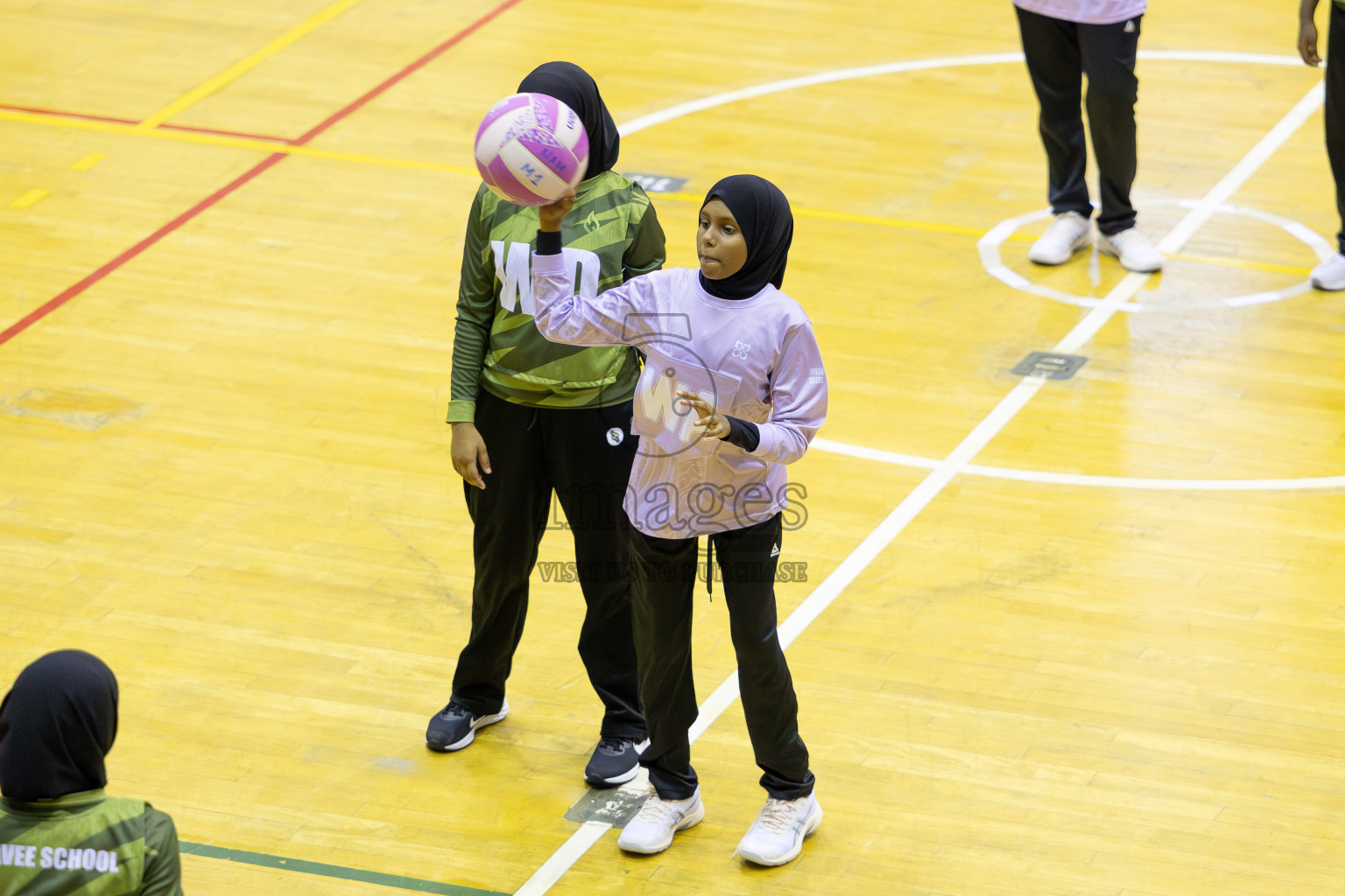 Day 15 of 26th Inter-School Netball Tournament 2025 was held in Social Center Indoor Hall on Thursday, 6th November 2025. Photos: Areef Adam / images.mv