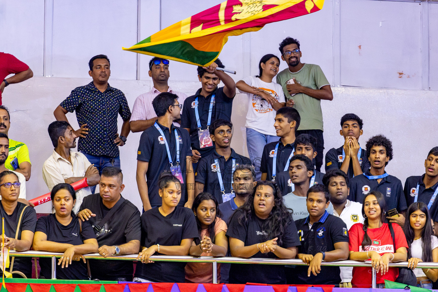 Maldives vs SriLanka in Day 2 of Under 16 Woman's Asian Cup SABA Qualifiers 2025 was held in Social Center, Male', Maldives on Friday, 13th June 2025. Photos: Nausham Waheed / images.mv