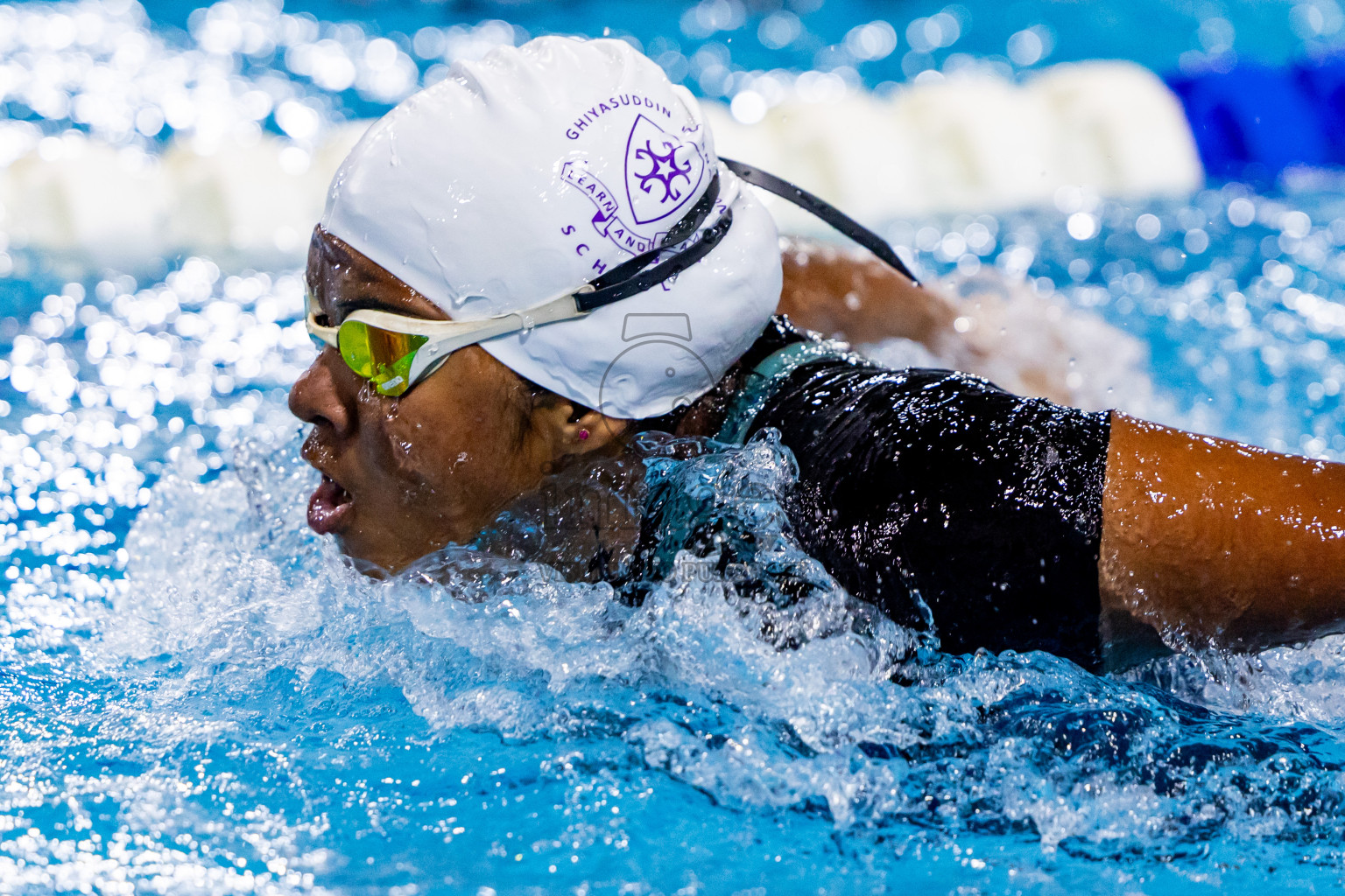 Day 5 of 20th Inter-school Swimming Competition 2024 held in Hulhumale', Maldives on Wednesday, 16th October 2024. Photos: Nausham Waheed / images.mv