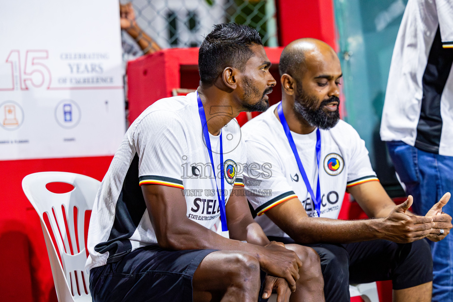 TEAM MACL vs STELCO RC in Quarter Finals of Club Maldives Cup 2024 held in Rehendi Futsal Ground, Hulhumale', Maldives on Wednesday, 9th October 2024. Photos: Nausham Waheed / images.mv