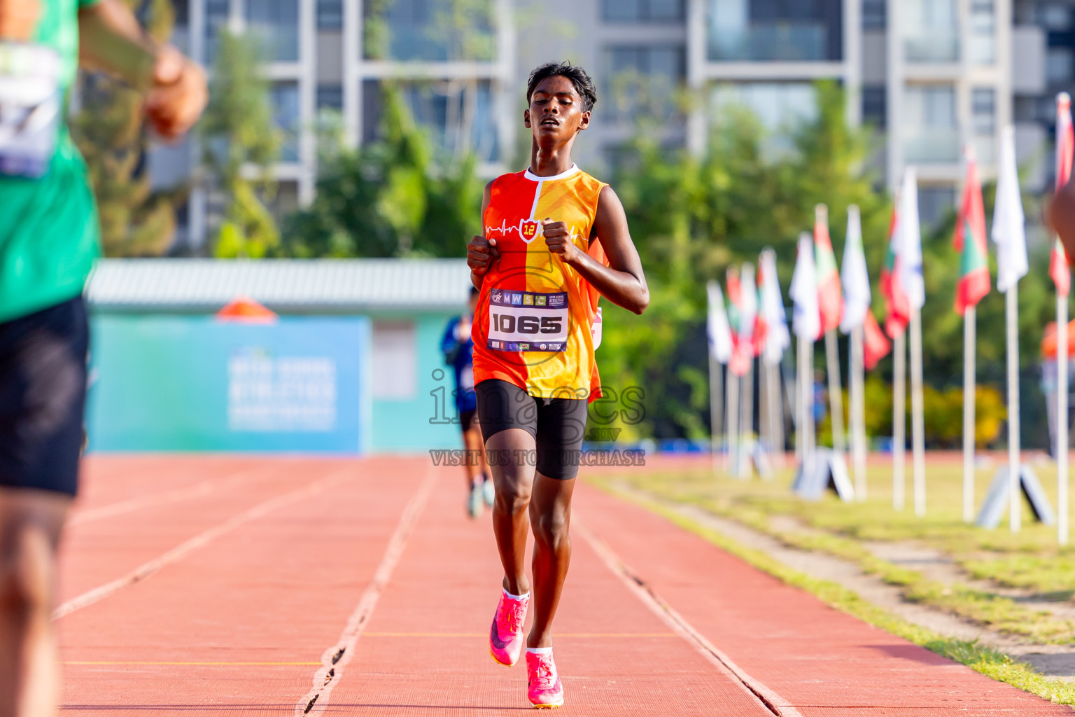 Day 4 of MWSC Interschool Athletics Championships 2024 held in Hulhumale Running Track, Hulhumale, Maldives on Tuesday, 12th November 2024. Photos by: Nausham Waheed / Images.mv