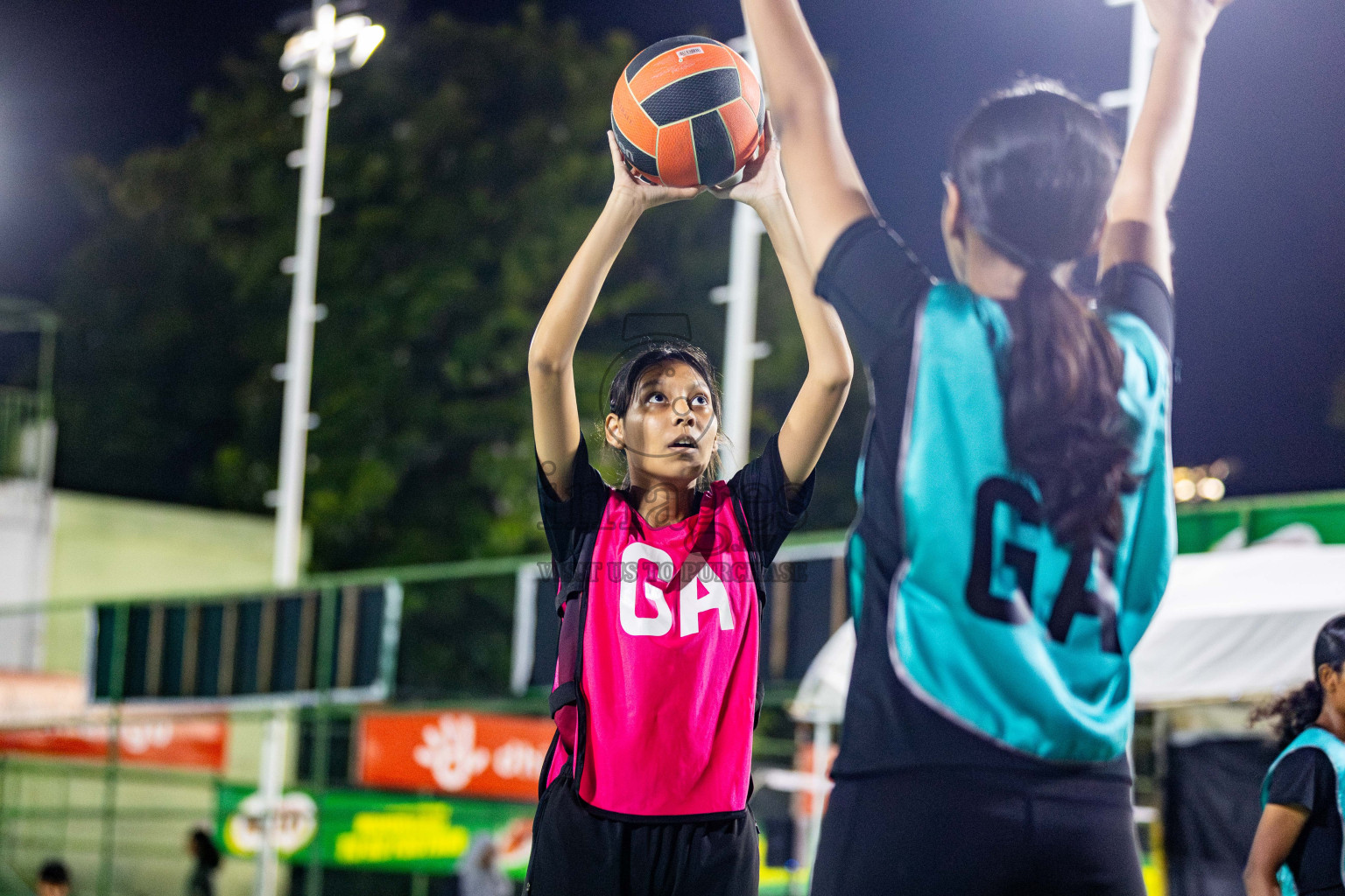 Final of MILO 3x3 Netball Challenge 2024 was held in Ekuveni Netball Court at Male', Maldives on Thursday, 20th March 2024. Photos: Nausham Waheed / images.mv