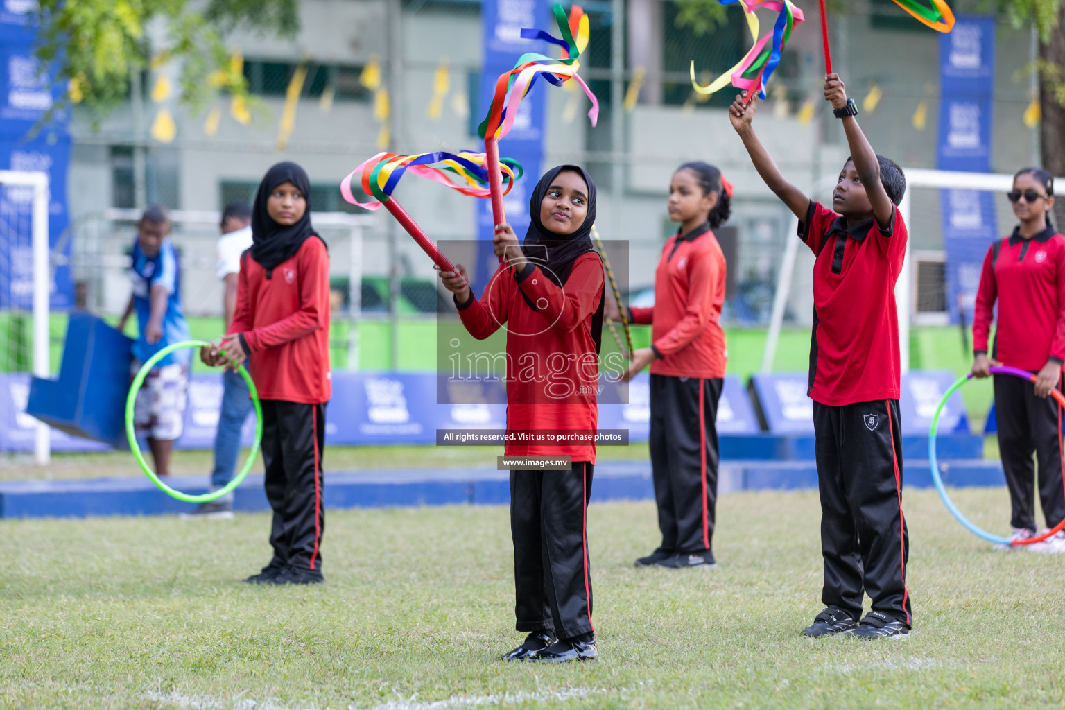 Day 4 of Nestle Kids Football Fiesta, held in Henveyru Football Stadium, Male', Maldives on Saturday, 14th October 2023 Photos: Nausham Waheed  / images.mv