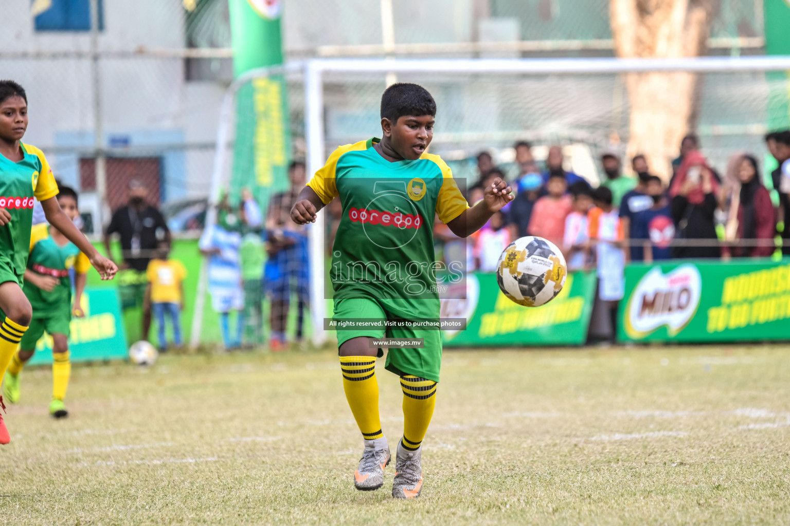 Day 2 of MILO Academy Championship 2022 held in Male' Maldives on Friday, 11th March 2021. Photos by: Nausham Waheed