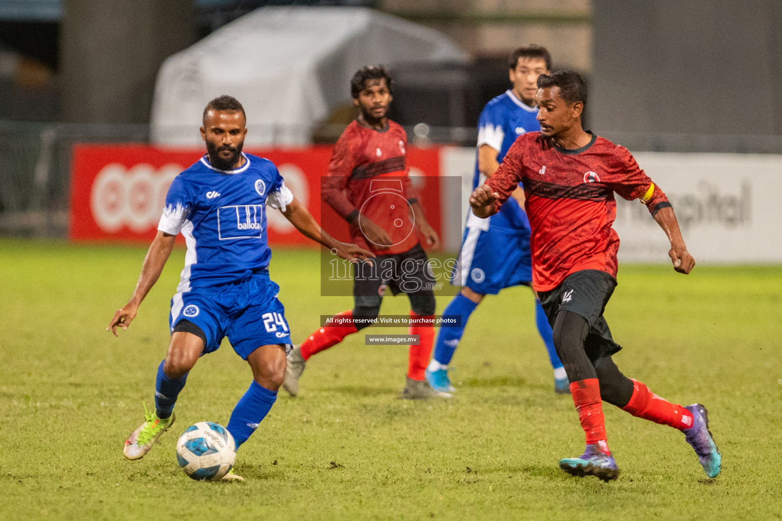 New Radiant SC vs Lorenzo SC in the 2nd Division 2022 on 20th July 2022, held in National Football Stadium, Male', Maldives Photos: Ismail Thoriq / Images.mv