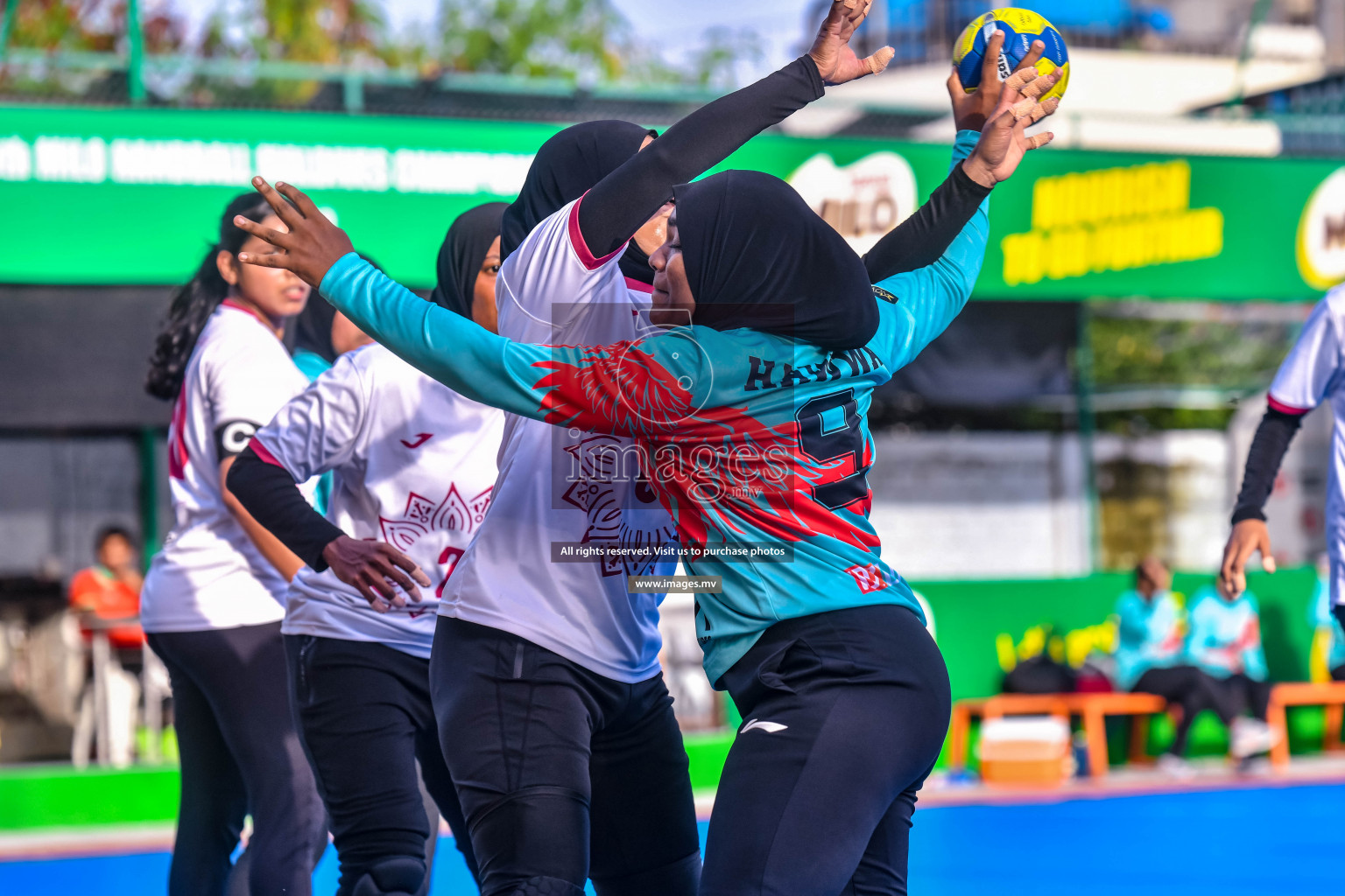 Milo 5th Handball Maldives Championship 2022 Day 17 held in Male', Maldives on 04th July2022 Photos By: Nausham Waheed /images.mv