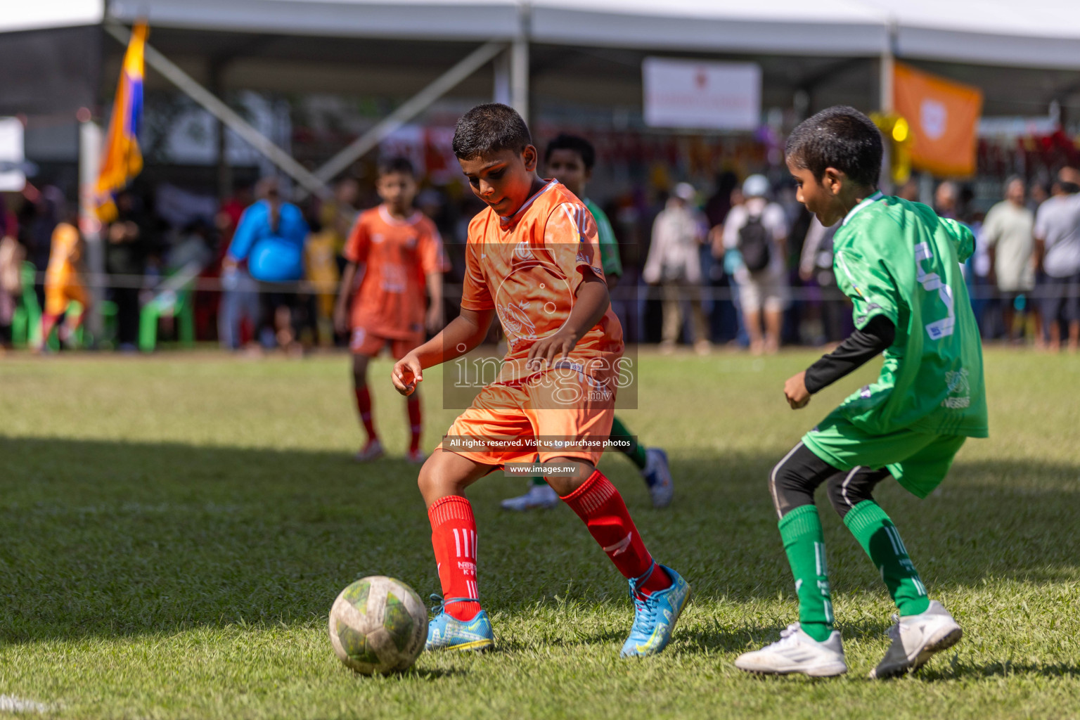 Day 3 of Nestle Kids Football Fiesta, held in Henveyru Football Stadium, Male', Maldives on Friday, 13th October 2023
Photos: Hassan Simah, Ismail Thoriq / images.mv