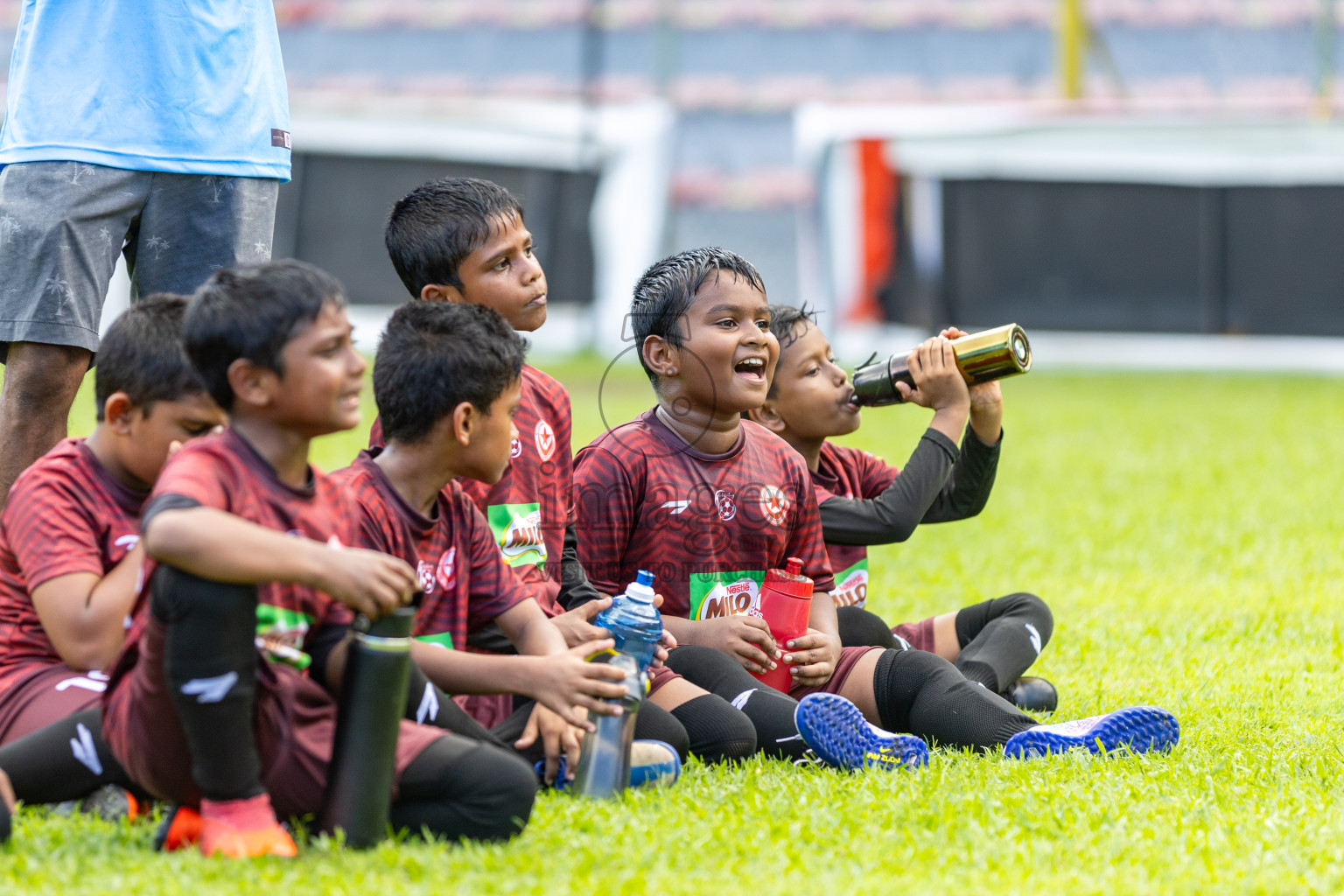 Day 2 of MILO Kids Football Fiesta was held at National Stadium in Male', Maldives on Saturday, 24th February 2024.