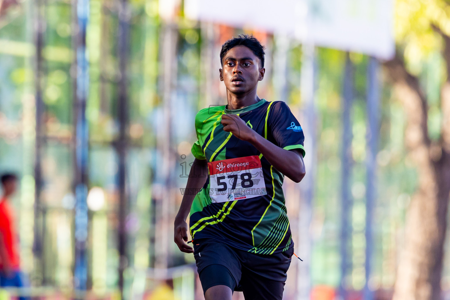 Day 1 of Inter-school Athletics Championship 2025 held in Ekuveni Synthetic Track, Male', Maldives on Monday, 06th October 2025. Photos by: Nausham Waheed / Images.mv