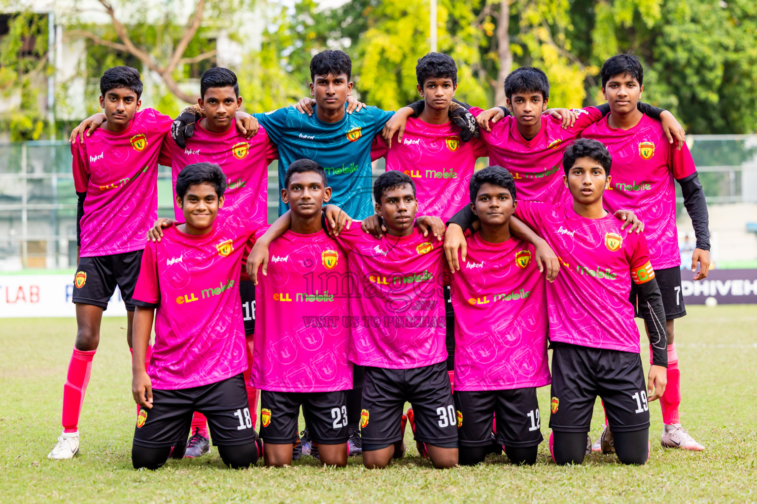 Under 14 United Victory vs Valancia on day 3 of Dhivehi Youth League 2024 held at Henveiru Stadium on Saturday, 23rd November 2024. Photos: Nausham Waheed/ Images.mv