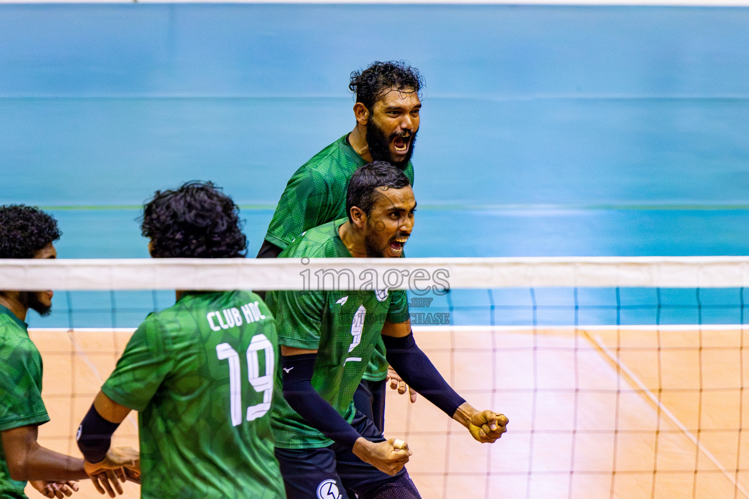 Police Club vs Club HDC in Semi Final of MILO VAM Cup 2024 Men's Division was held in Social Center Indoor Hall on Friday, 1st September 2024. Photos: Nausham Waheed / images.mv