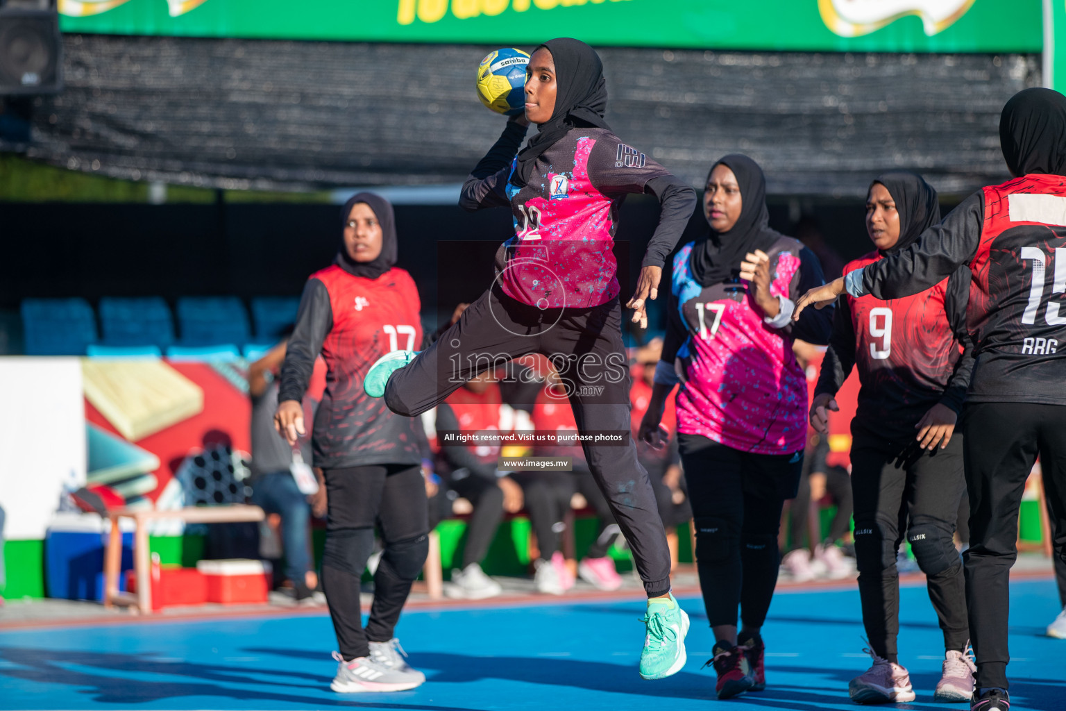 Day 4 of 6th MILO Handball Maldives Championship 2023, held in Handball ground, Male', Maldives on Friday, 23rd May 2023 Photos: Nausham Waheed/ Images.mv