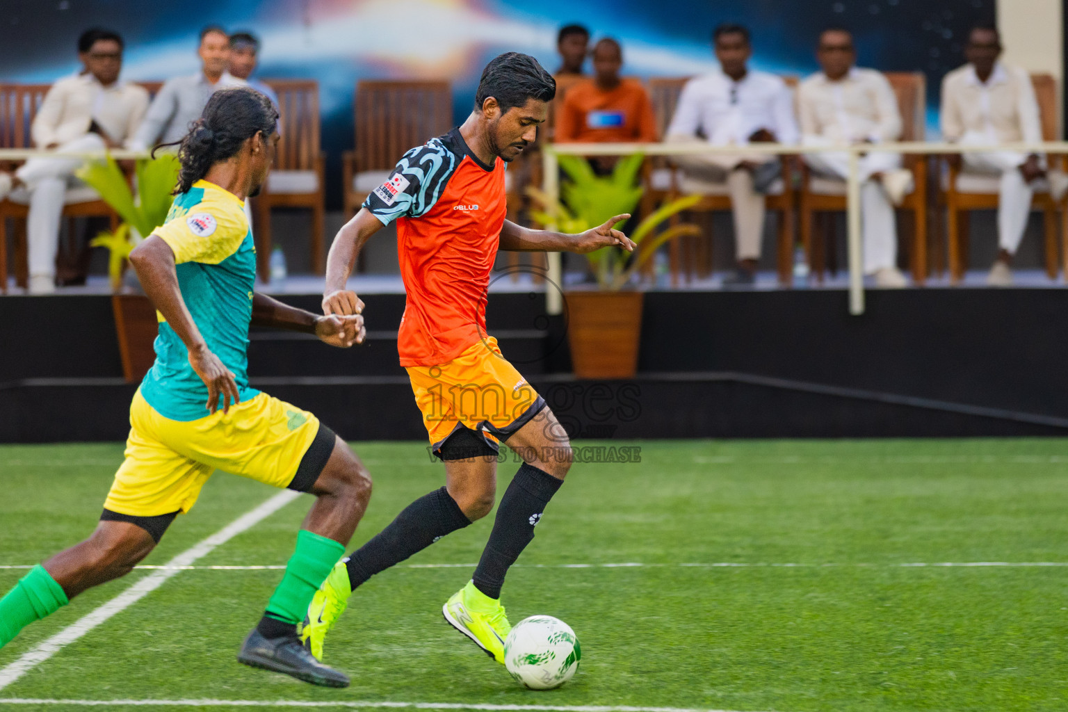 Patina vs Oblu Sangeli in Resort League 2025 (North Male Zone) day 14 was held on Tuesday, 16th September 2025 in One And Only Reethi Rah Maldives Resort, Photos: Areef Adam / images.mv