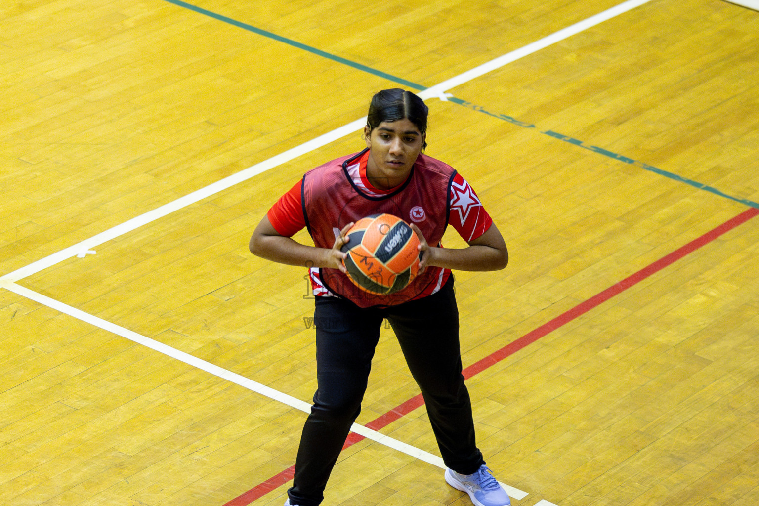 Day 2 of 25th Inter-School Netball Tournament was held in Social Center at Male', Maldives on Saturday, 10th August 2024. Photos: Nausham Waheed/ Mohamed Mahfooz Moosa / images.mv