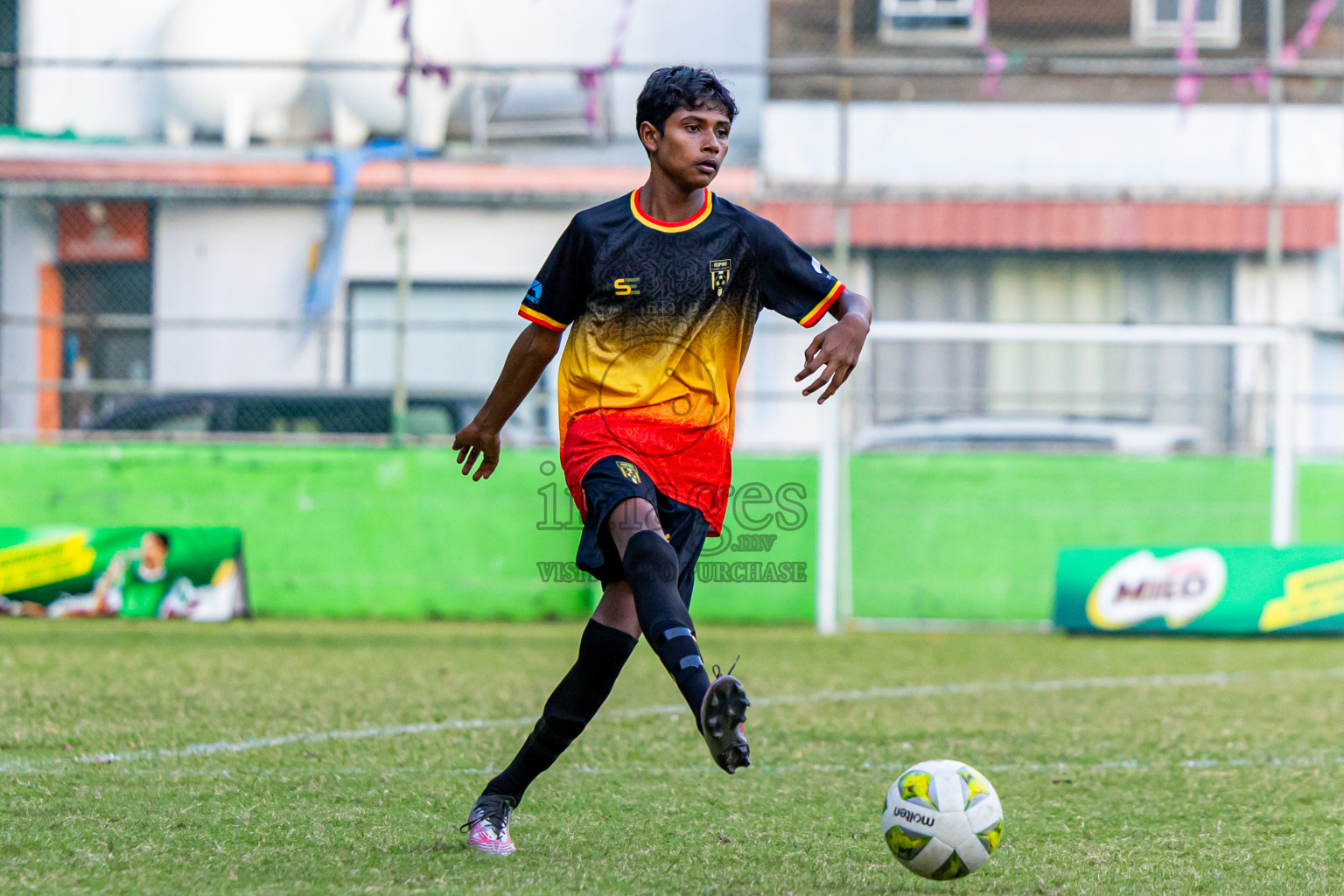 Day 1 of MILO Academy Championship 2024 held in Henveyru Stadium, Male', Maldives on Thursday, 31st October 2024. Photos by Nausham Waheed / Images.mv