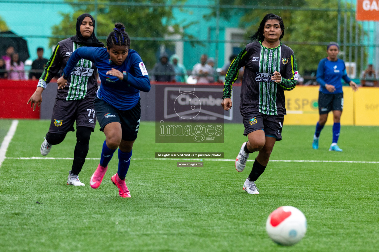 WAMCO vs Team Fenaka in Eighteen Thirty Women's Futsal Fiesta 2022 was held in Hulhumale', Maldives on Friday, 14th October 2022. Photos: Hassan Simah / images.mv