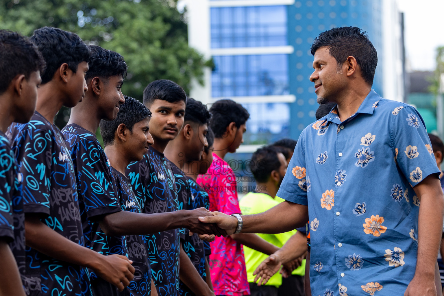 Day 4 of MILO Academy Championship 2024 (U-14) was held in Henveyru Stadium, Male', Maldives on Sunday, 3rd November 2024. Photos: Ismail Thoriq / Images.mv