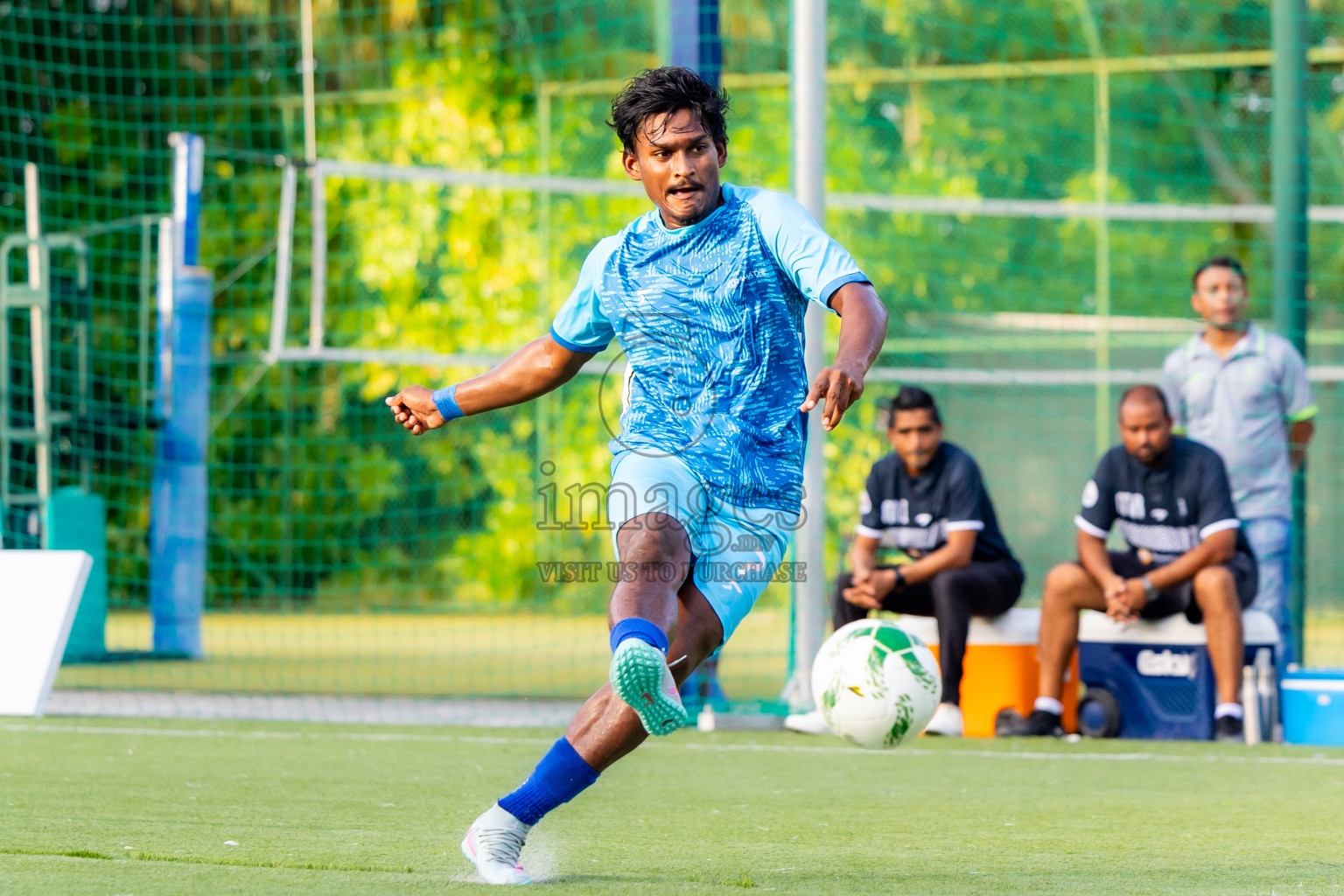 Kuramathi vs Lily Beach in Day 3 of Resort League 2025 (Ari Zone) was held on Sunday, 22nd June 2025 in Conrad Maldives Rangali Island, Alif Dhaalu Atoll, Maldives. Photos: Nausham Waheed / images.mv