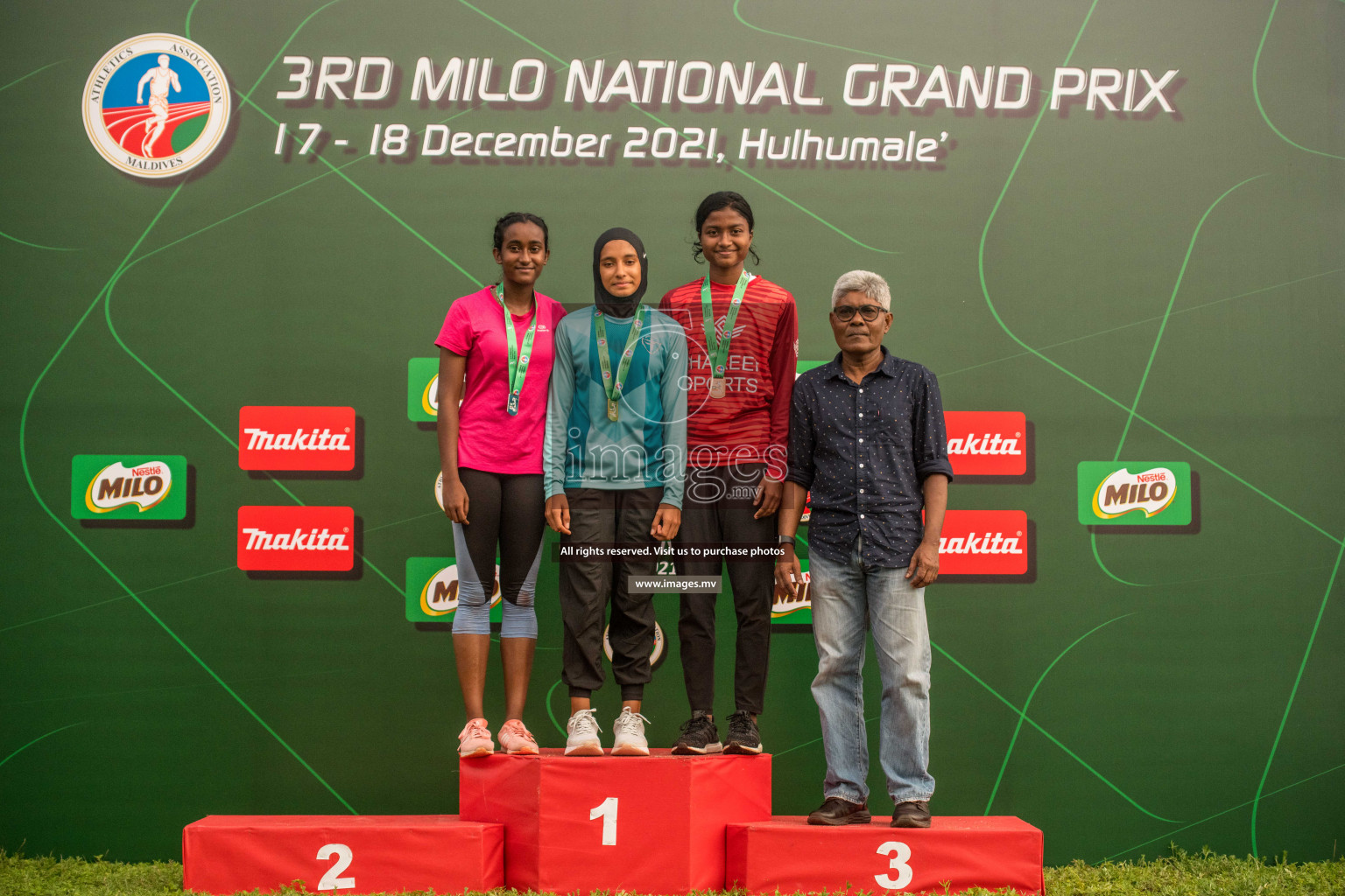 Day 1 of 3rd Milo National Grand Prix 2021 held on 17 December 2021 in Hulhumale', Maldives